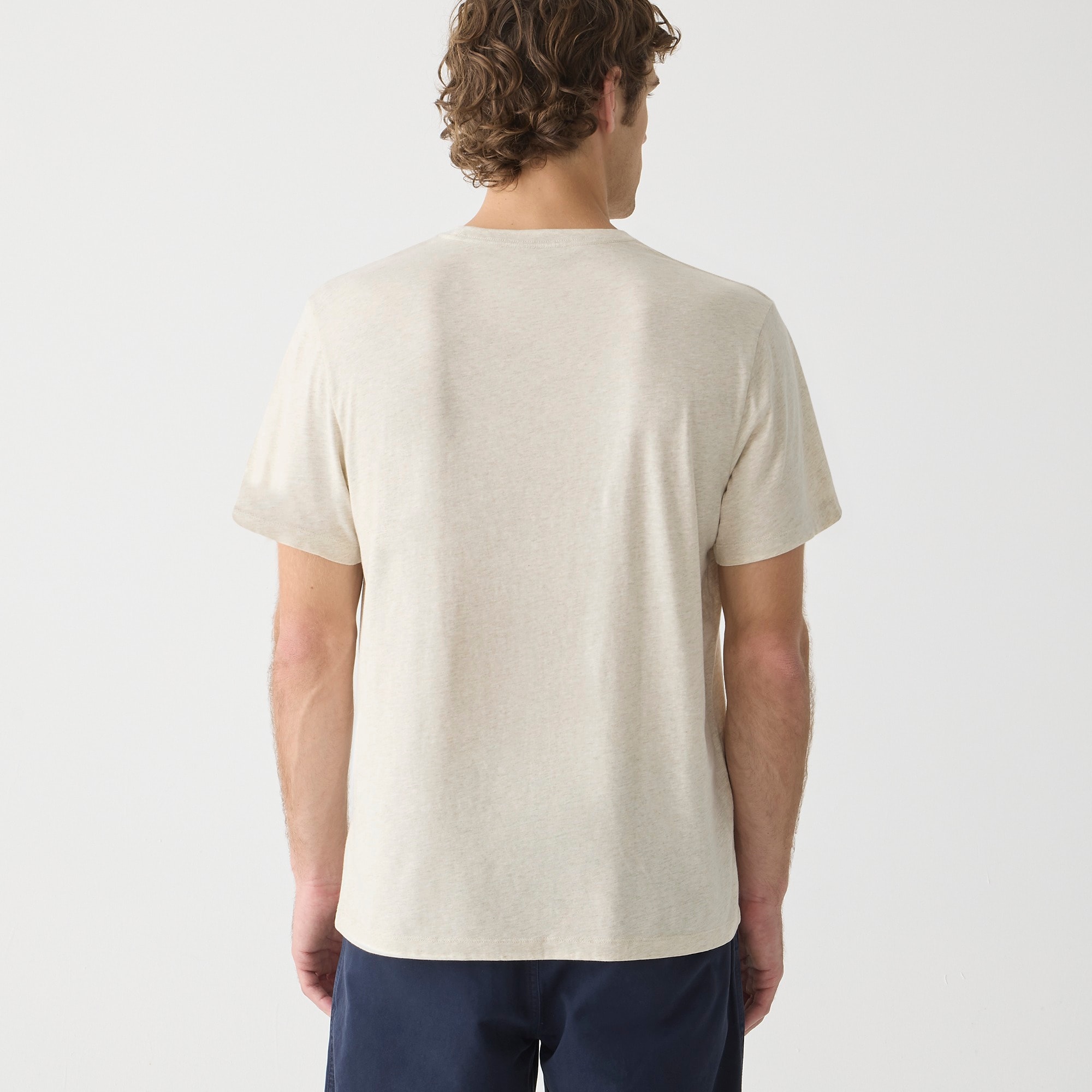 Broken-in pocket T-shirt