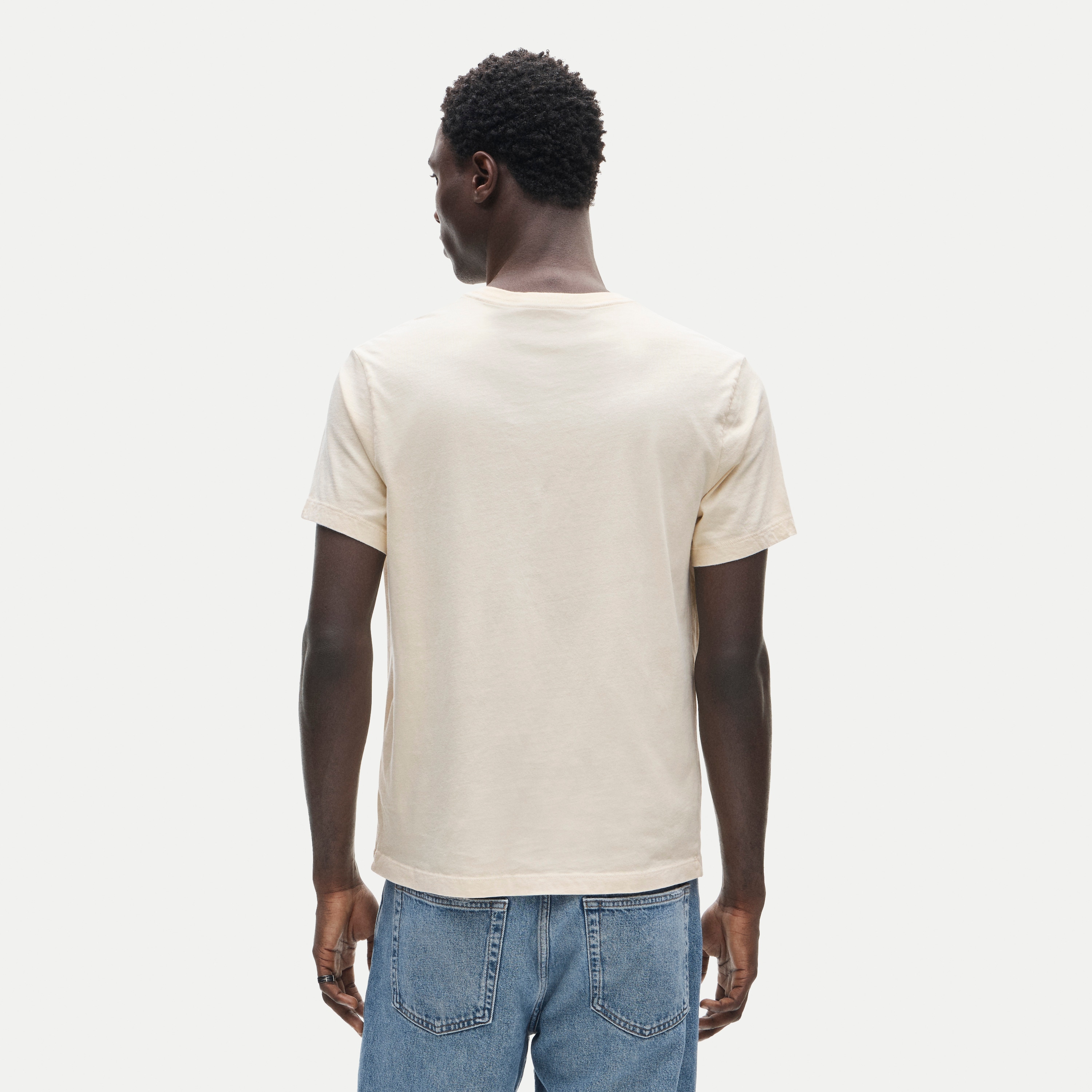 Broken-in pocket T-shirt
