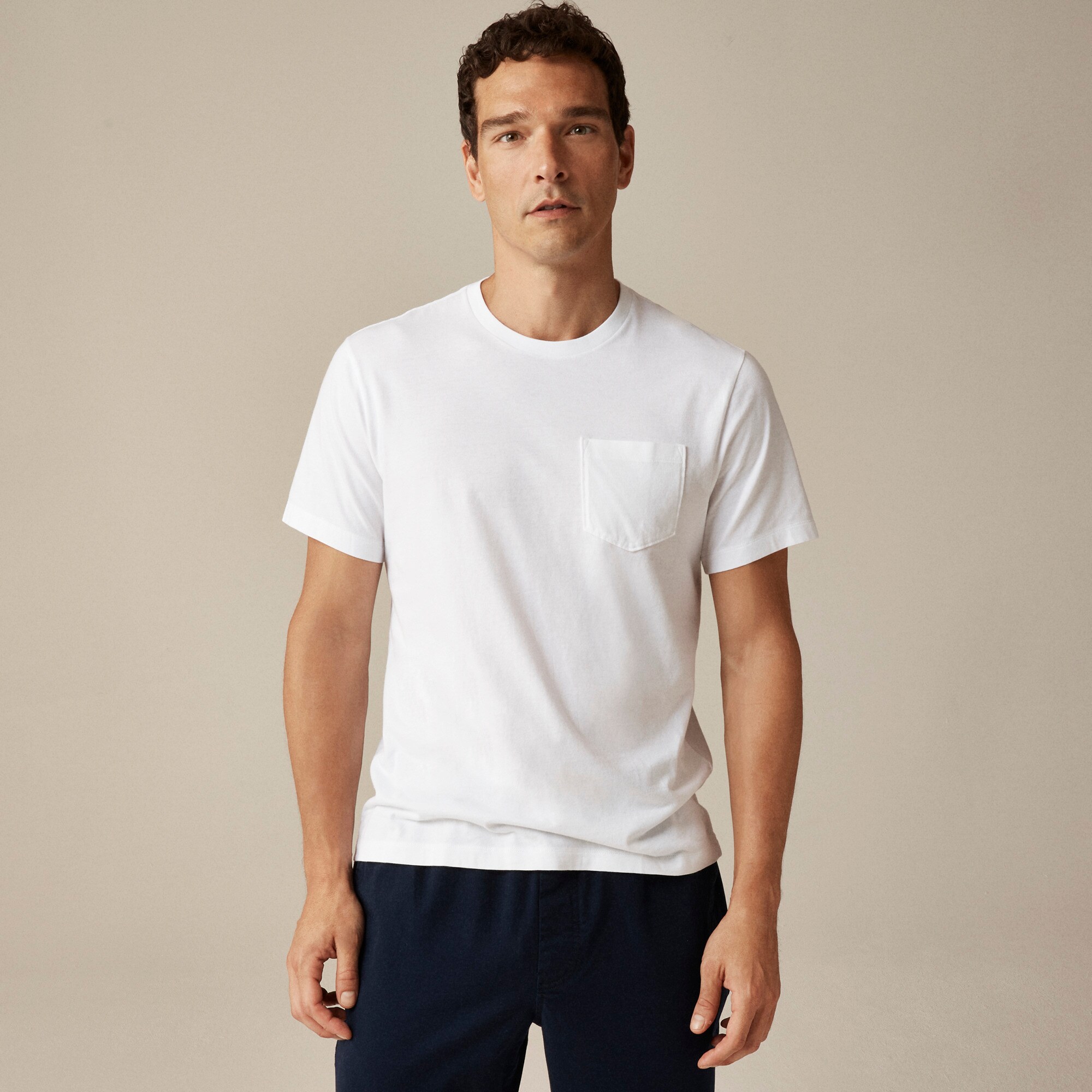 mens Broken-in pocket T-shirt