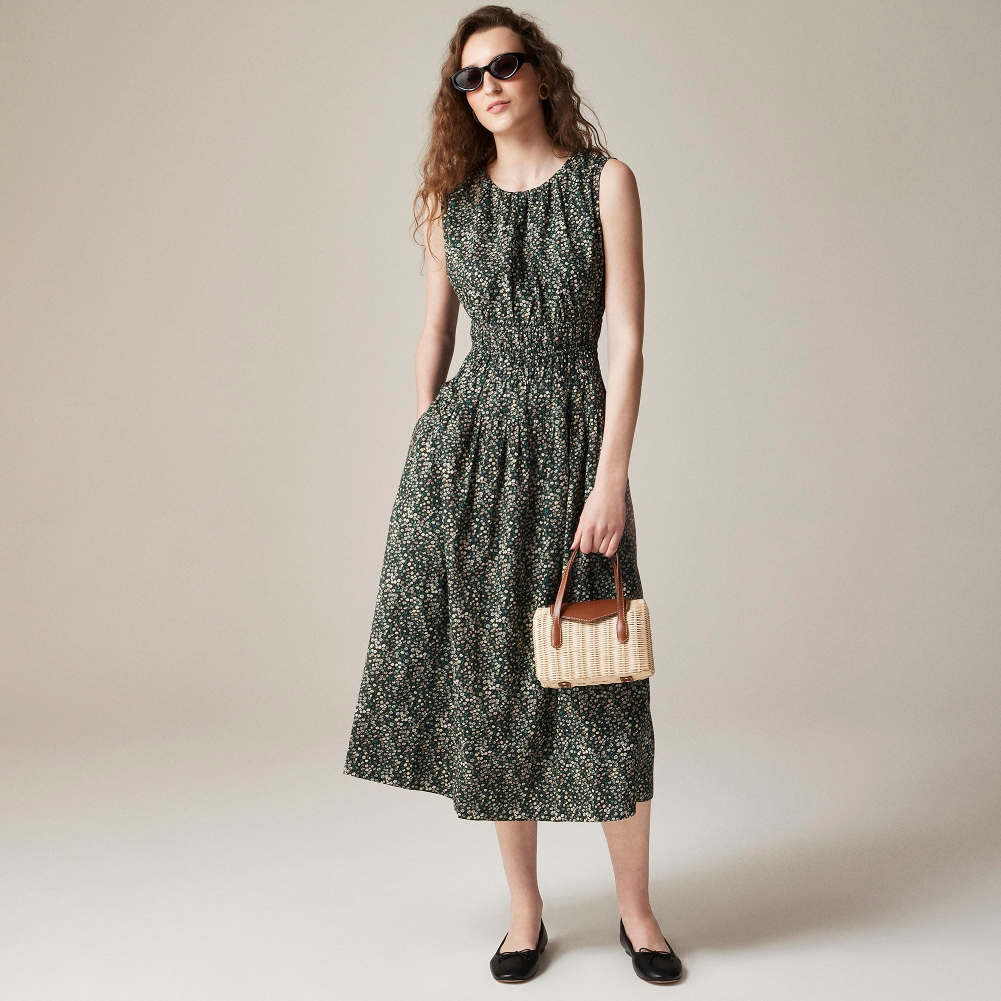 Hyacinth dress in Liberty® Marguerite fabric