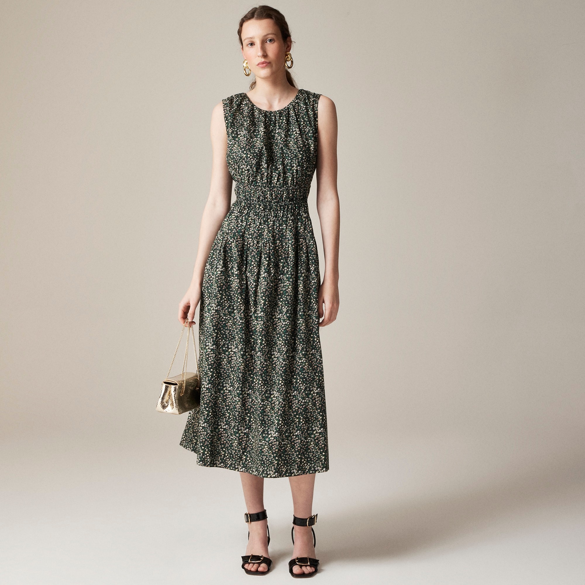 womens Hyacinth dress in Liberty&reg; Marguerite fabric
