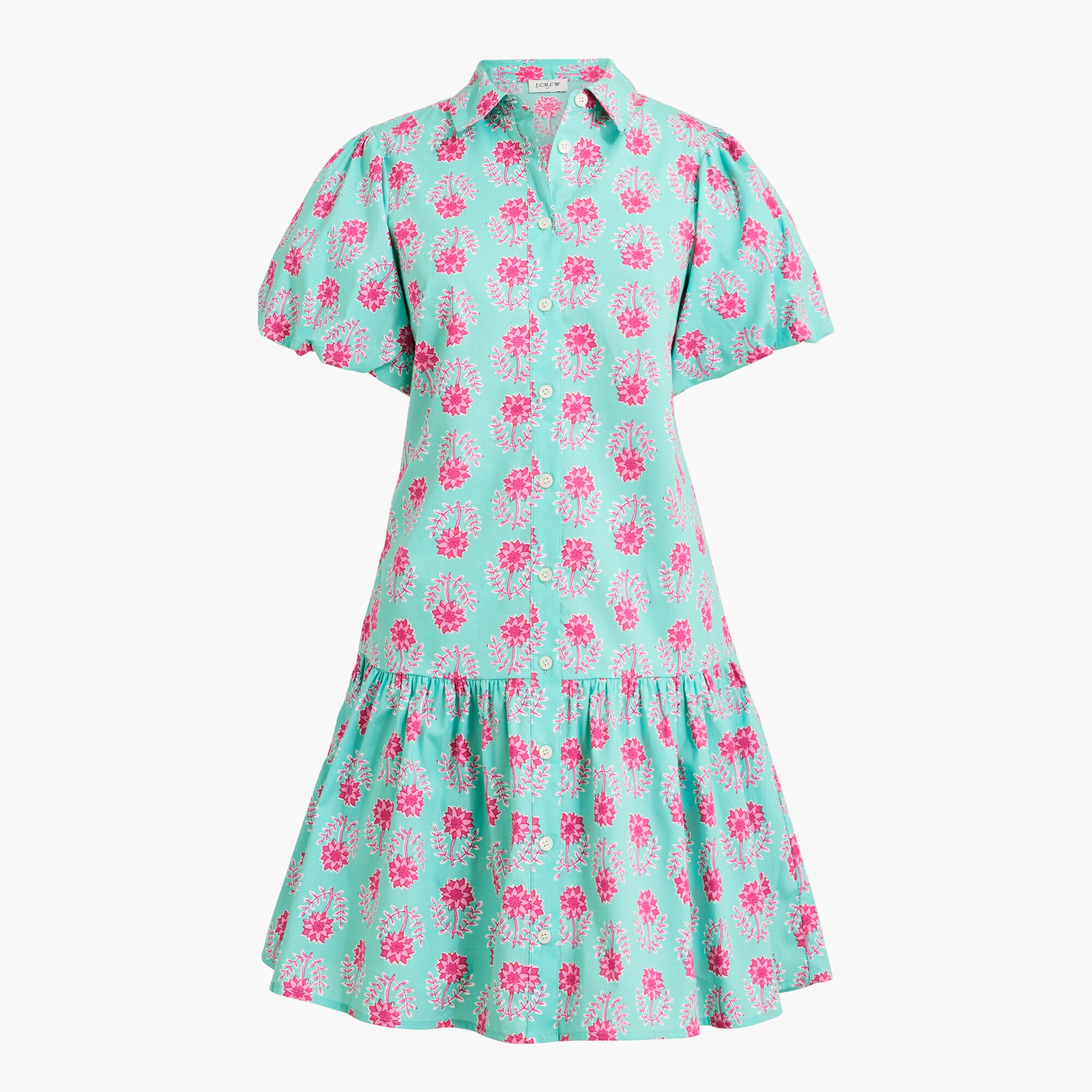 Bubble-sleeve Mini Dress For Women | Factory