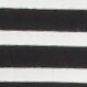 Striped short-sleeve knit mixy dress BLACK IVORY 