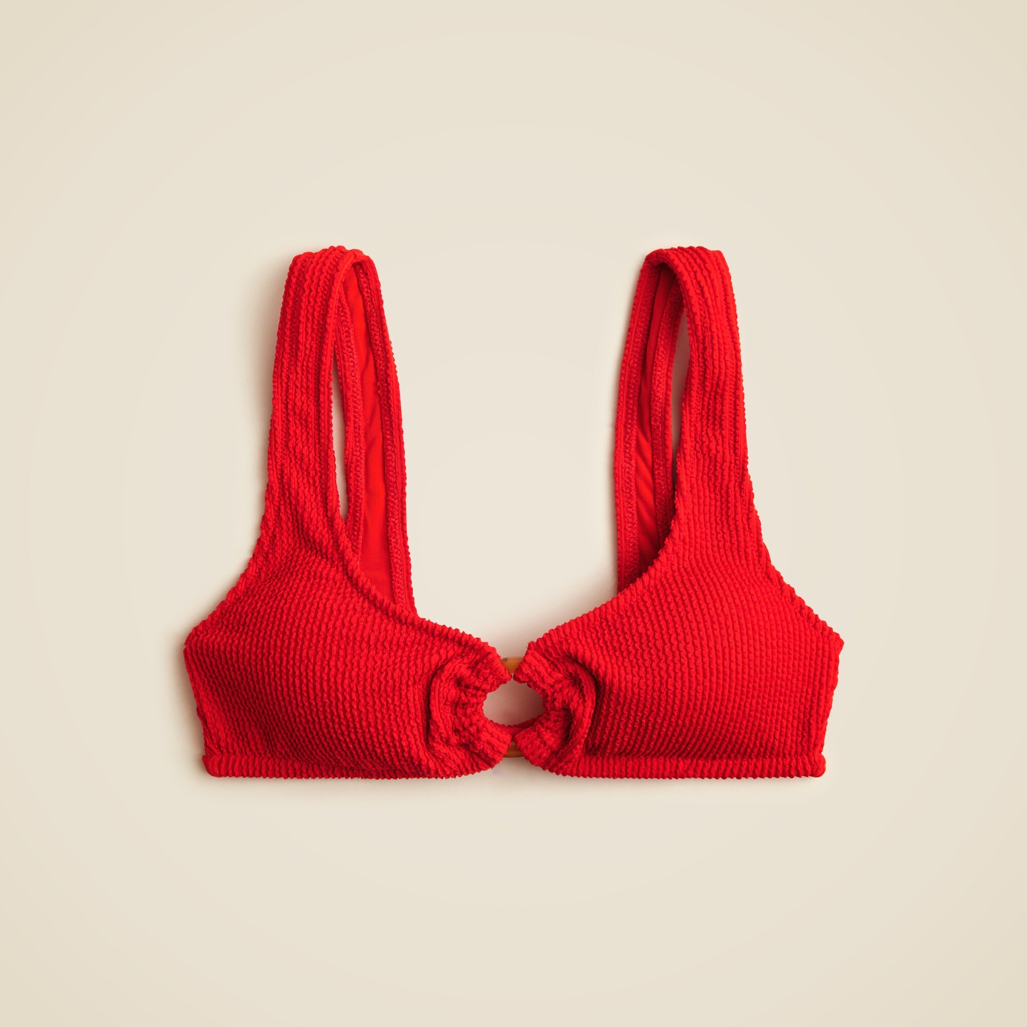 Claudia O-ring scrunchie bikini top