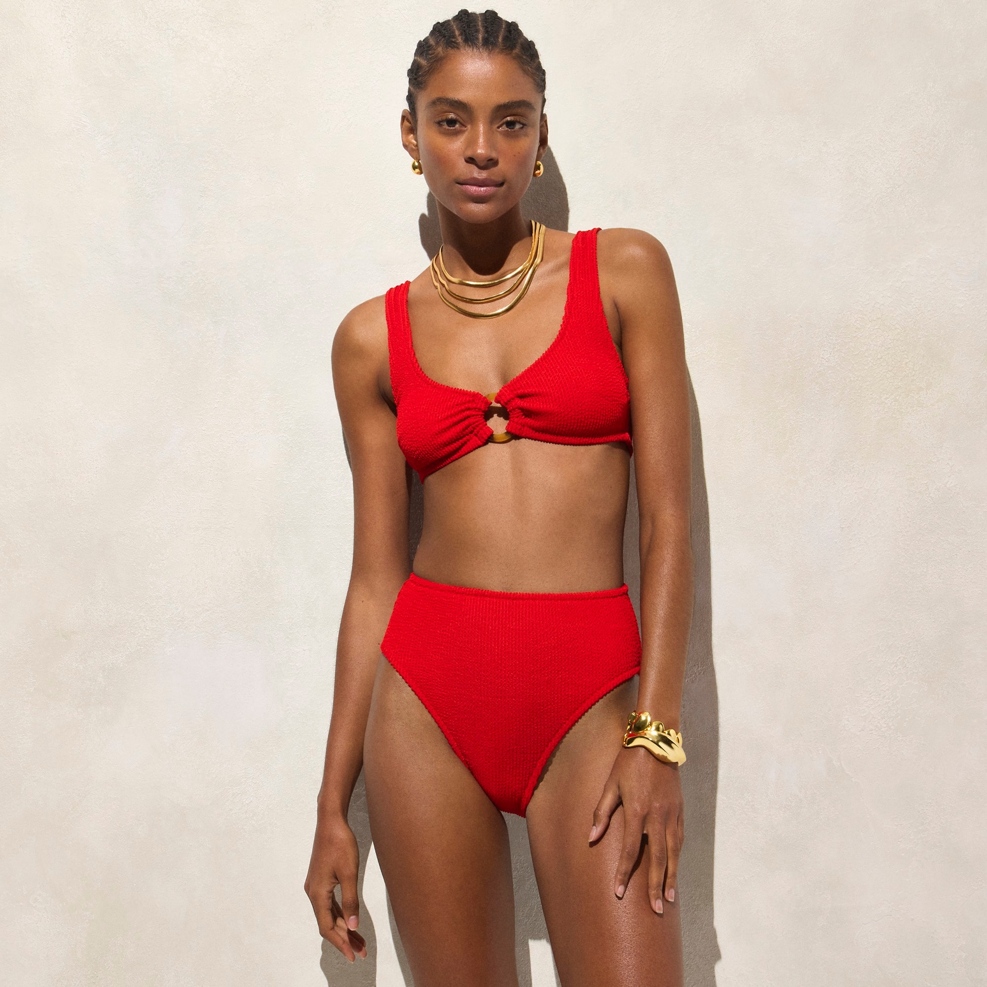 womens Hallie scrunchie bikini bottom