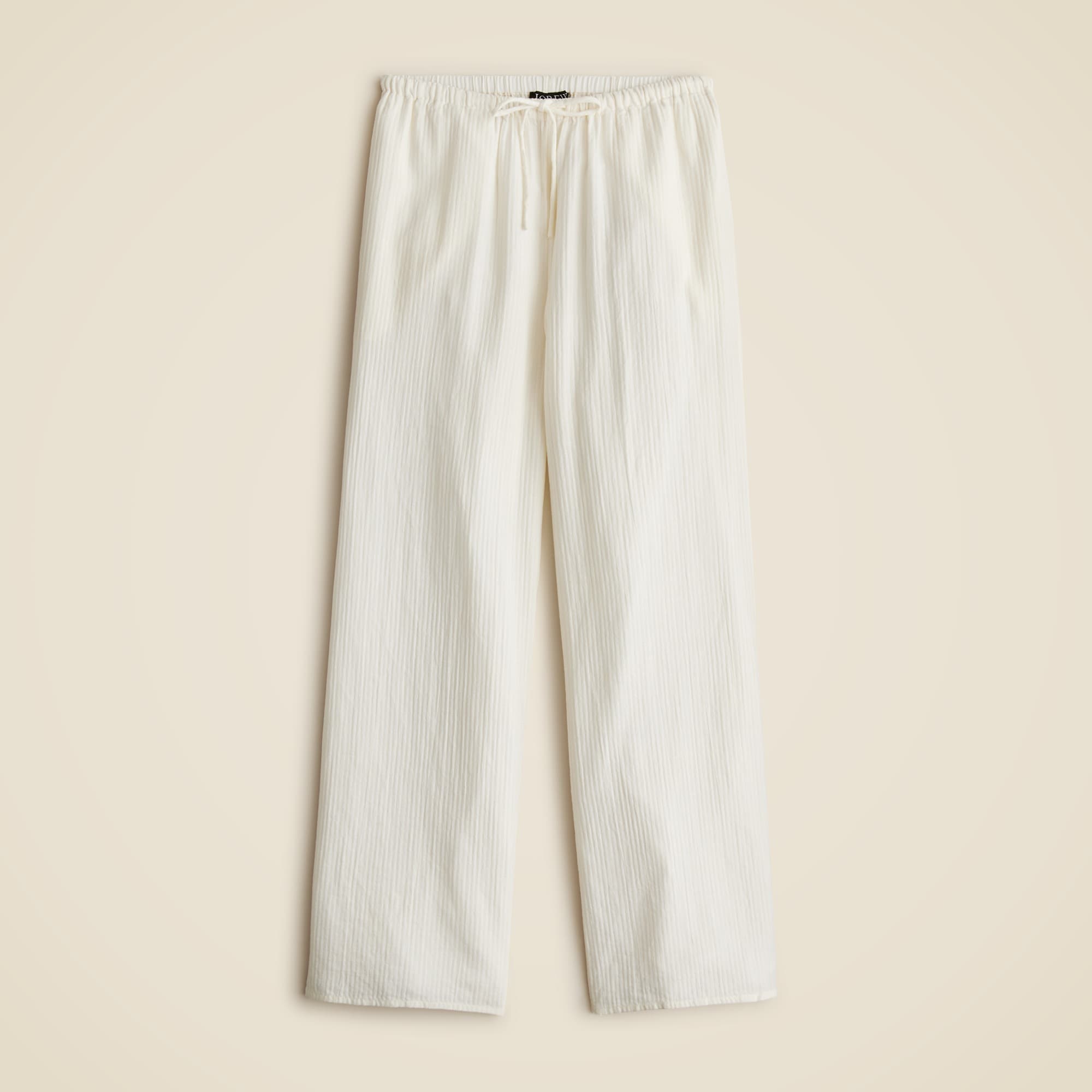 Airy gauze beach pant