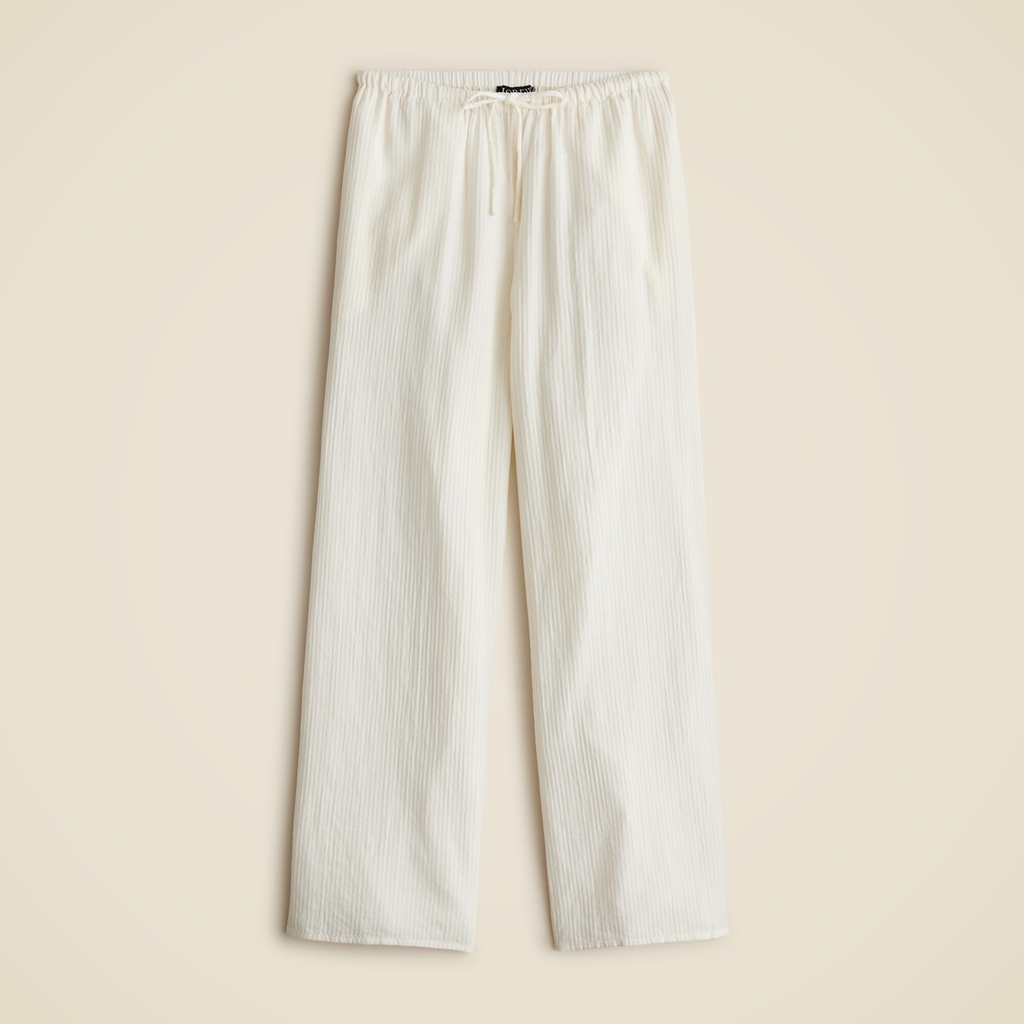 Airy gauze beach pant