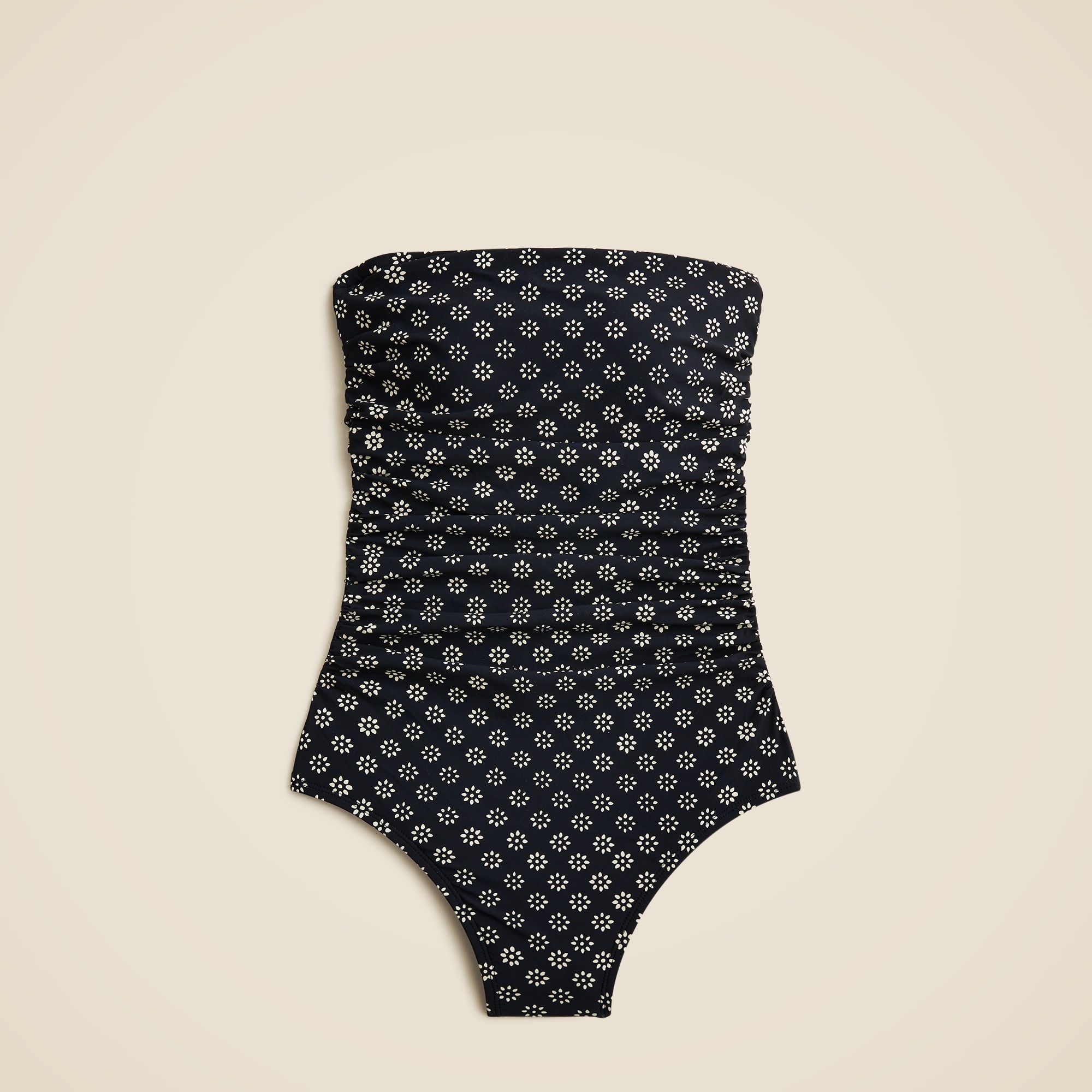 Gemma ruched bandeau one-piece