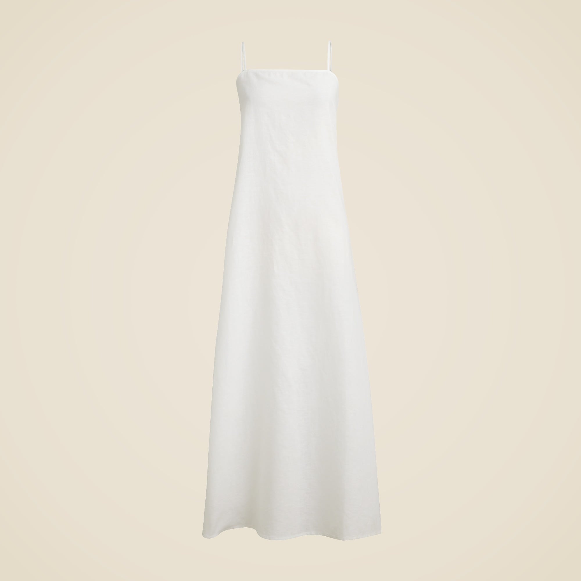Onia air linen-blend smocked maxi dress