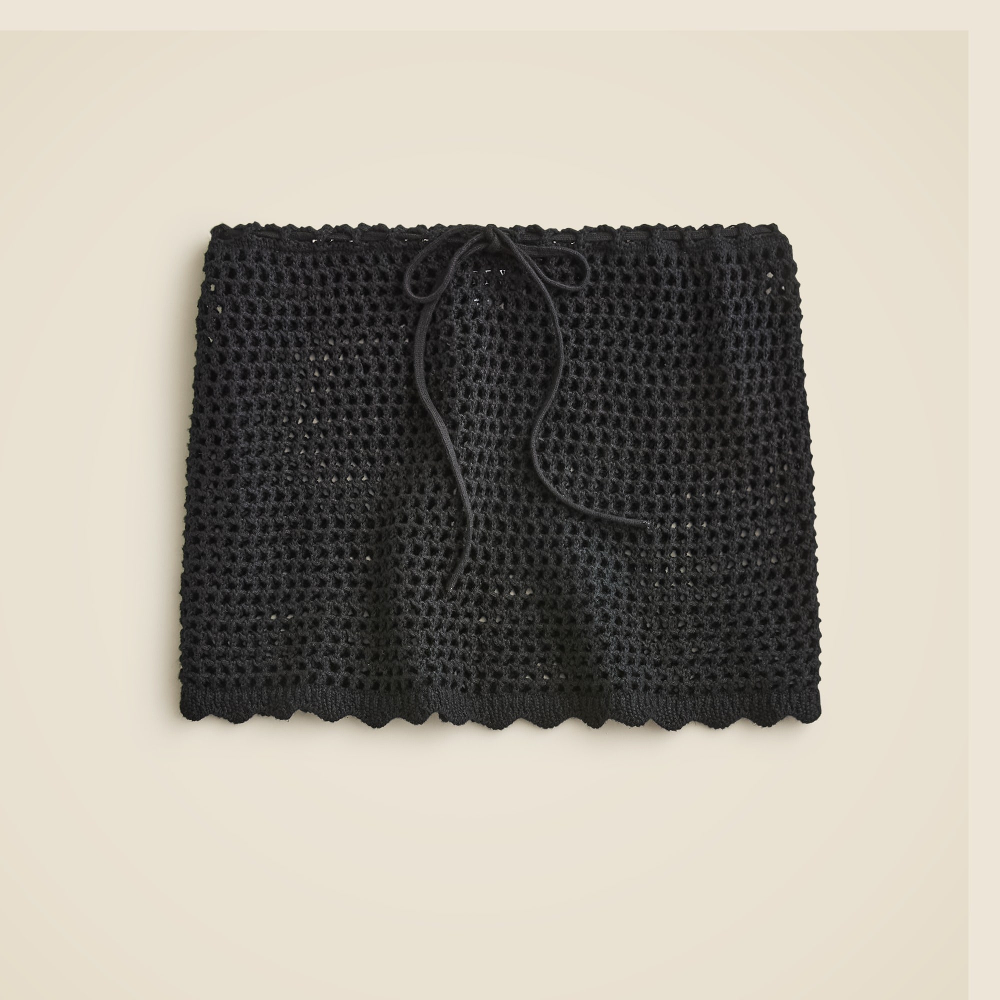  Crochet beach skirt
