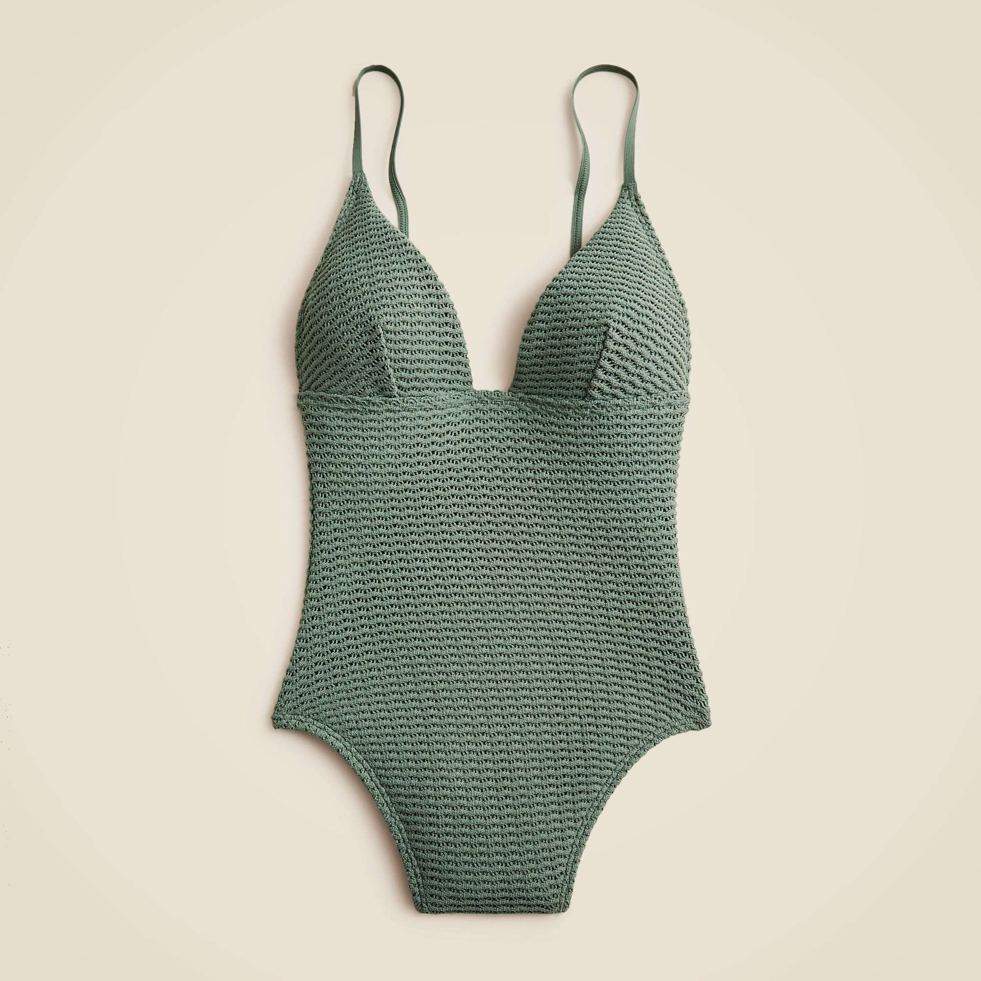 国内発送【J.Crew】Plunge crochetクロシェワンピース水着関税込 J.Crew: Plunge Crochet One-piece For Women