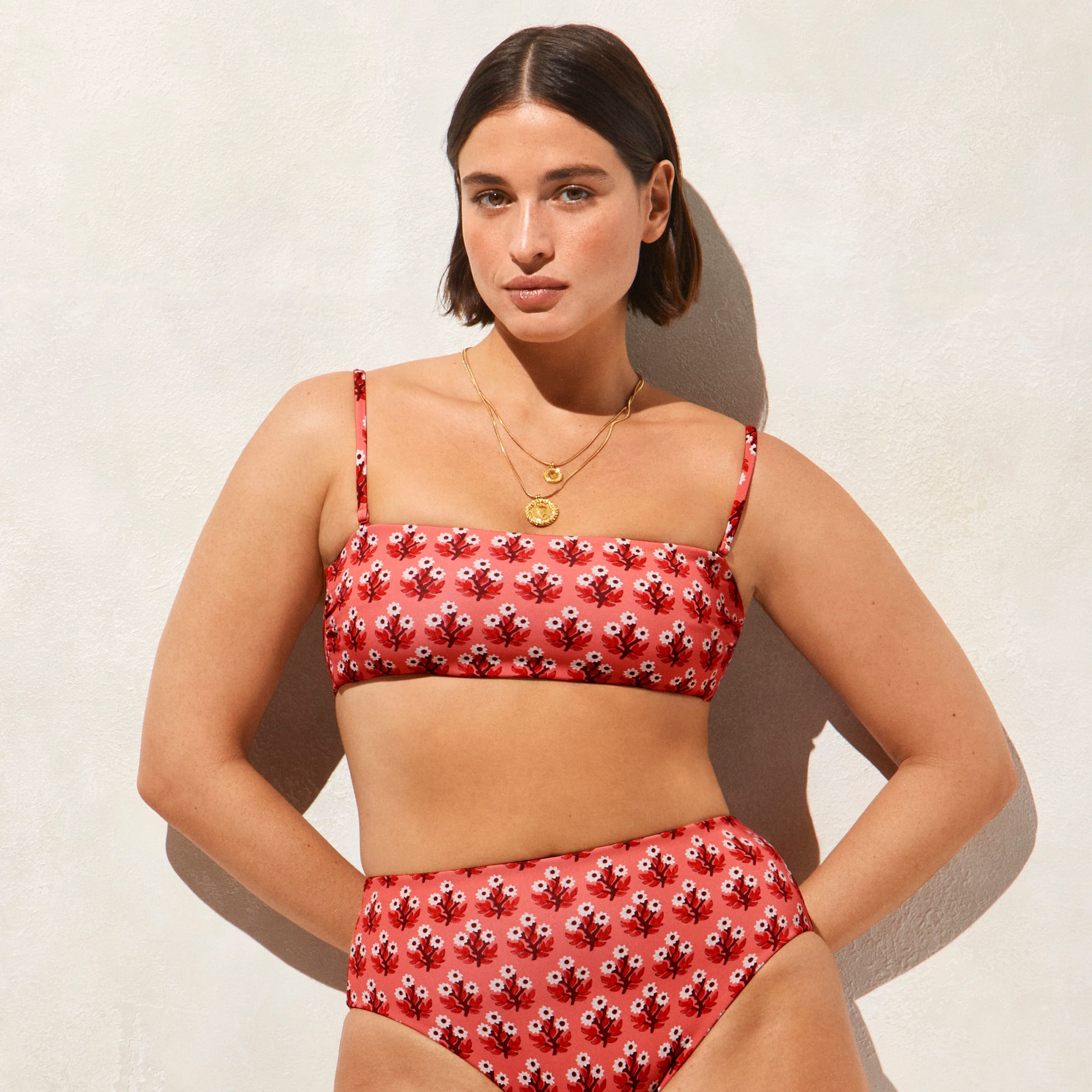 Bandeau bikini top in Classic Sculpt™