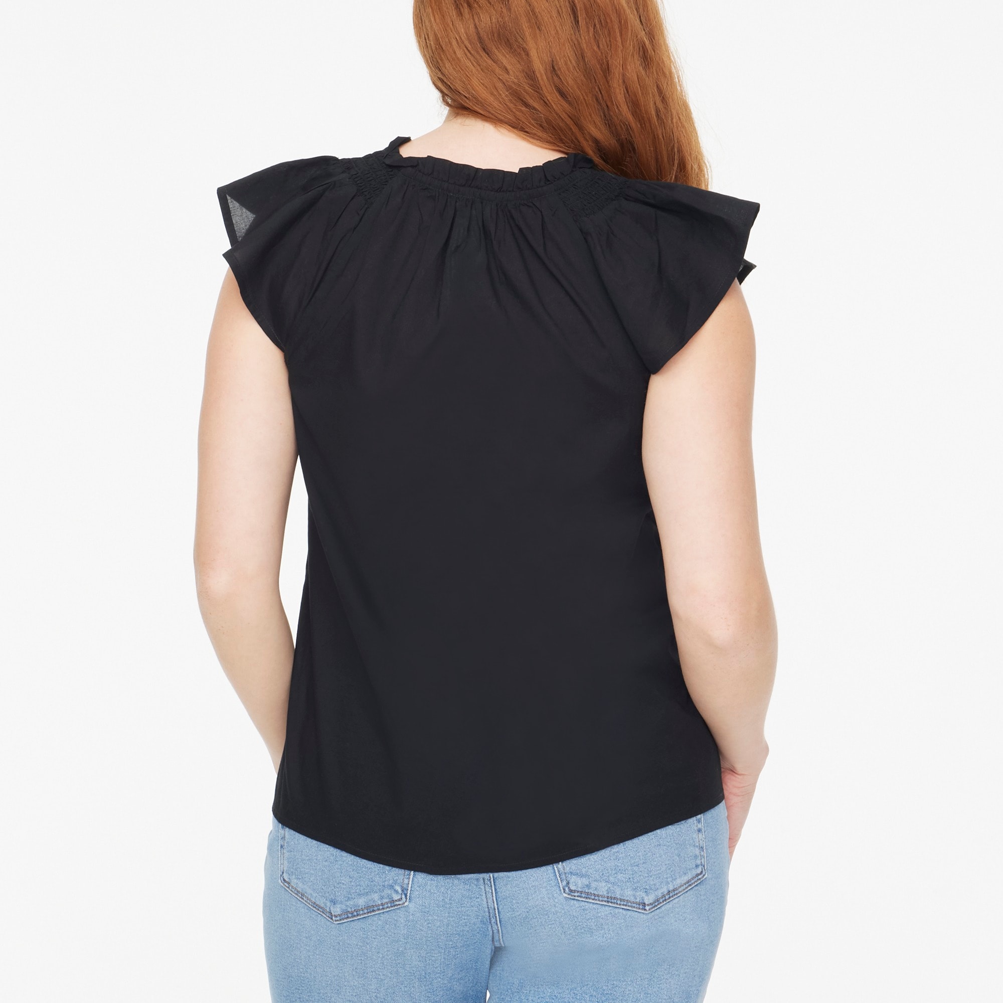 Flutter-sleeve top