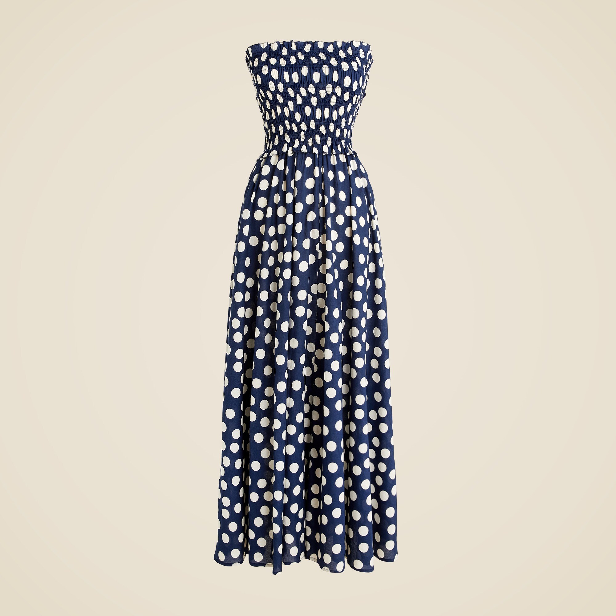 white christmas dresses Floral Smocked Maxi Dress main image 0