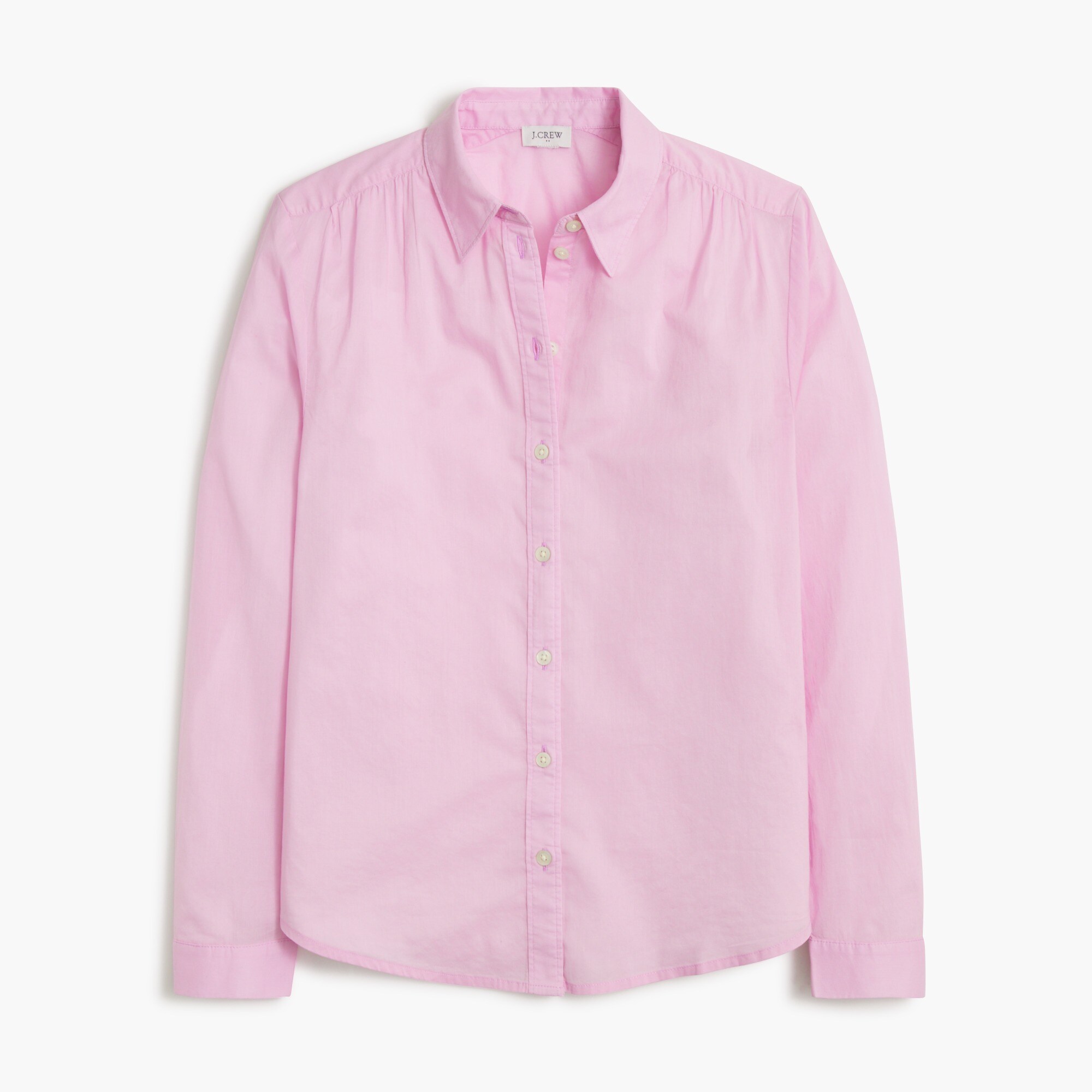 lived-in button-up shirt for women
