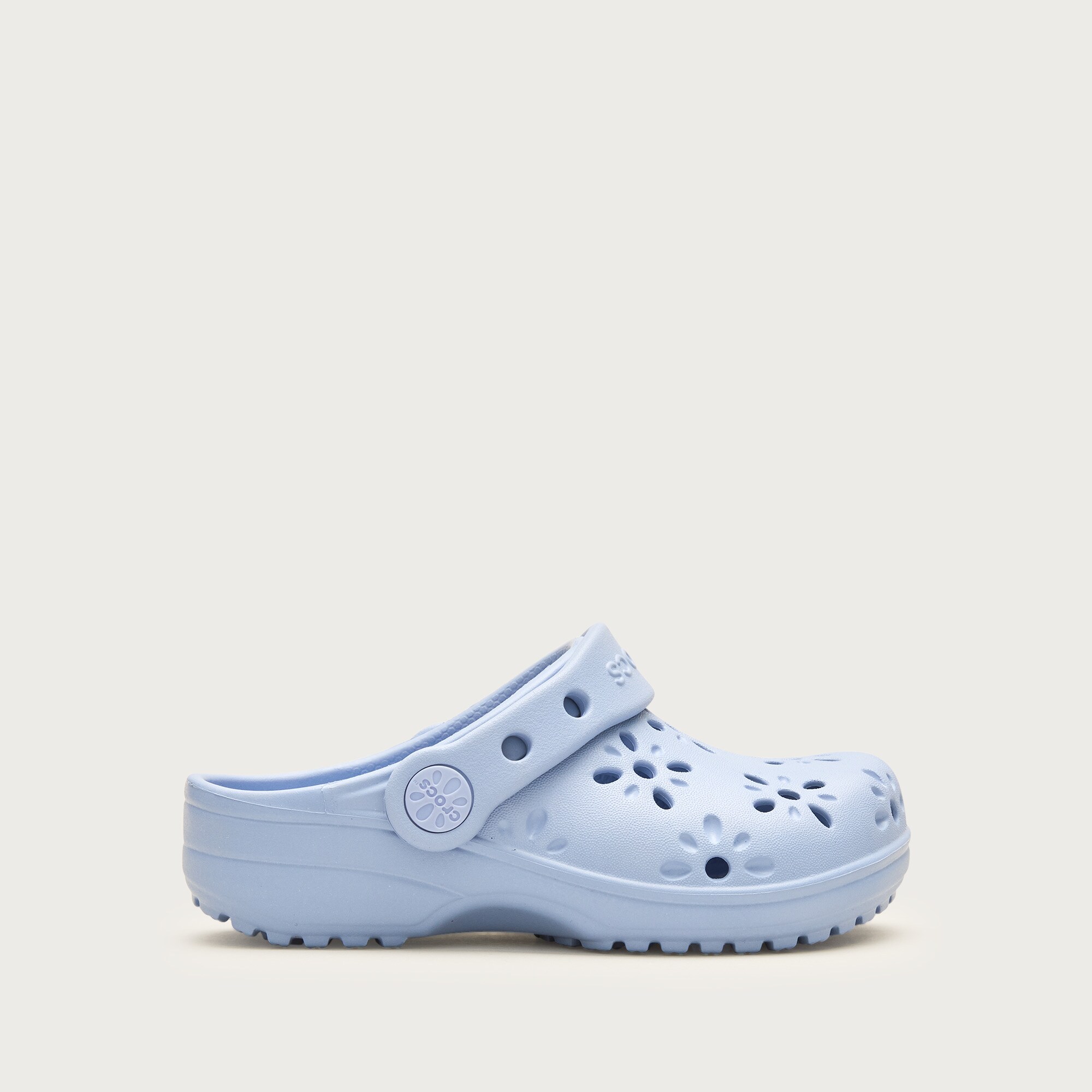 Crocs™ kids' classic floral cutout clogs