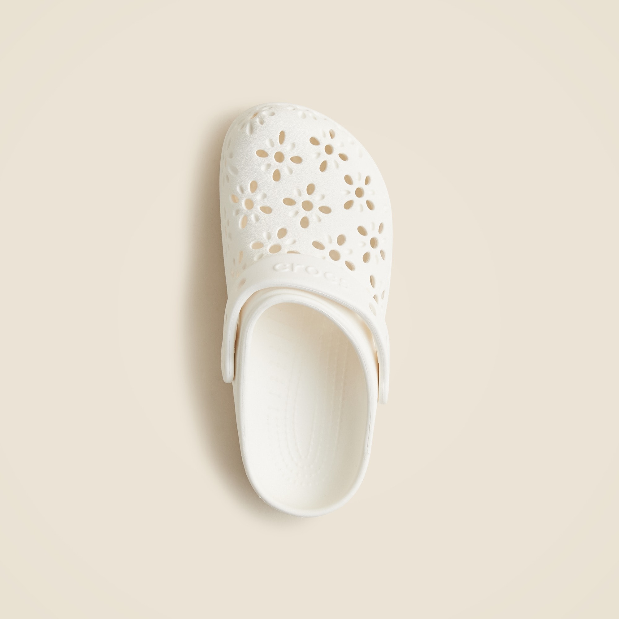 Crocs™ kids' classic floral cutout clogs