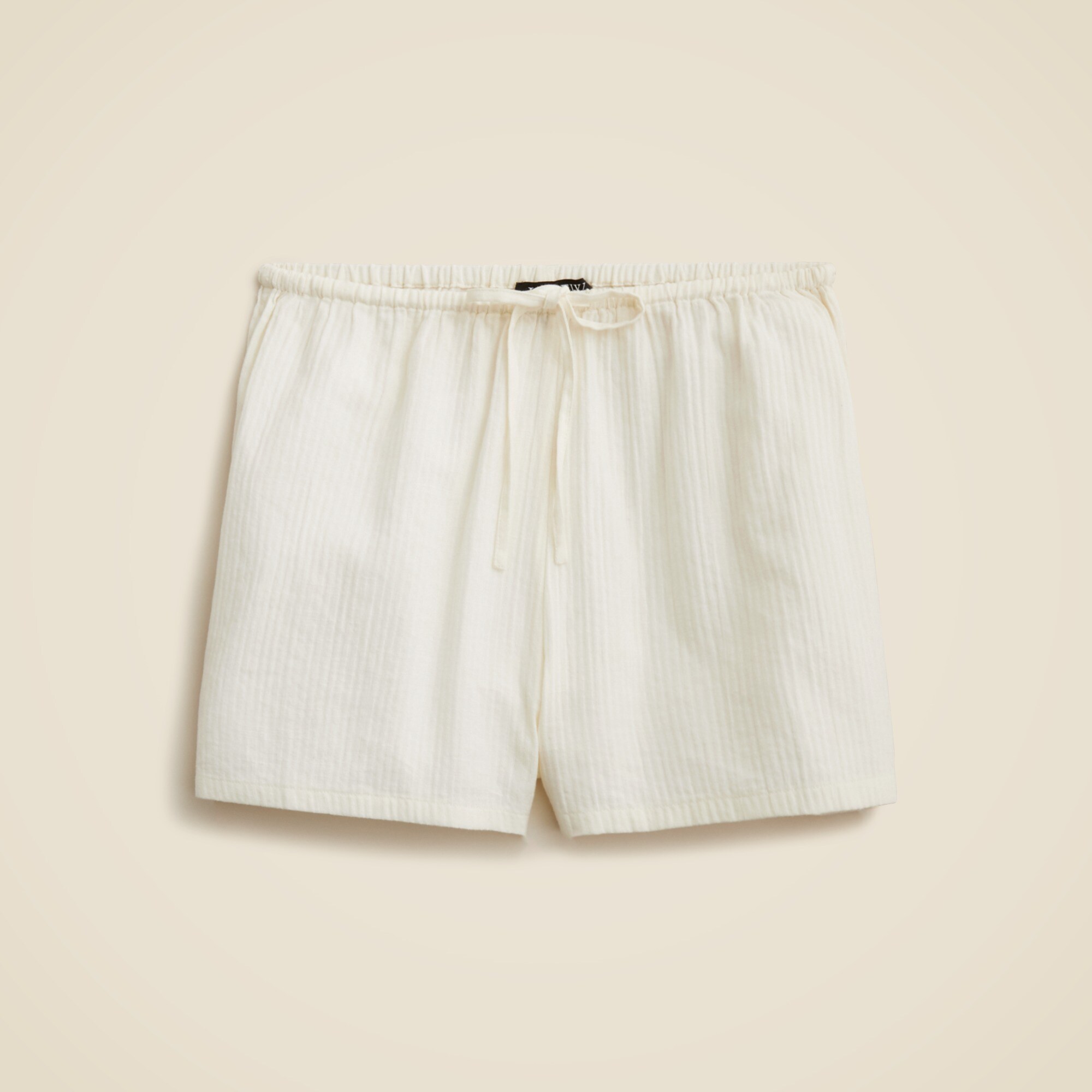 Airy gauze beach short
