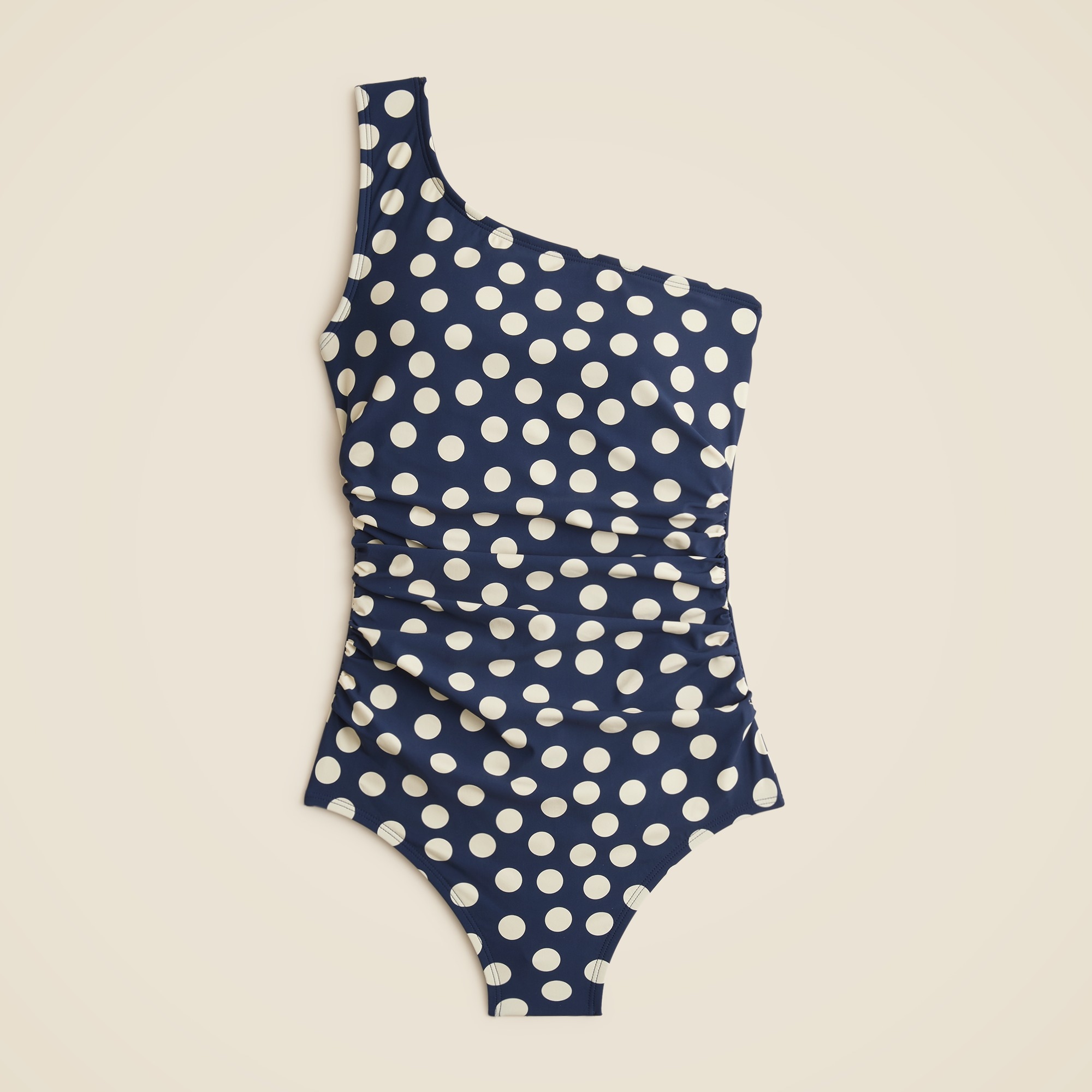 womens Ruched one-shoulder one-piece