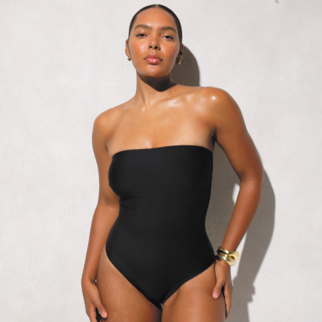 Gemma bandeau one-piece in Classic Sculpt&trade;