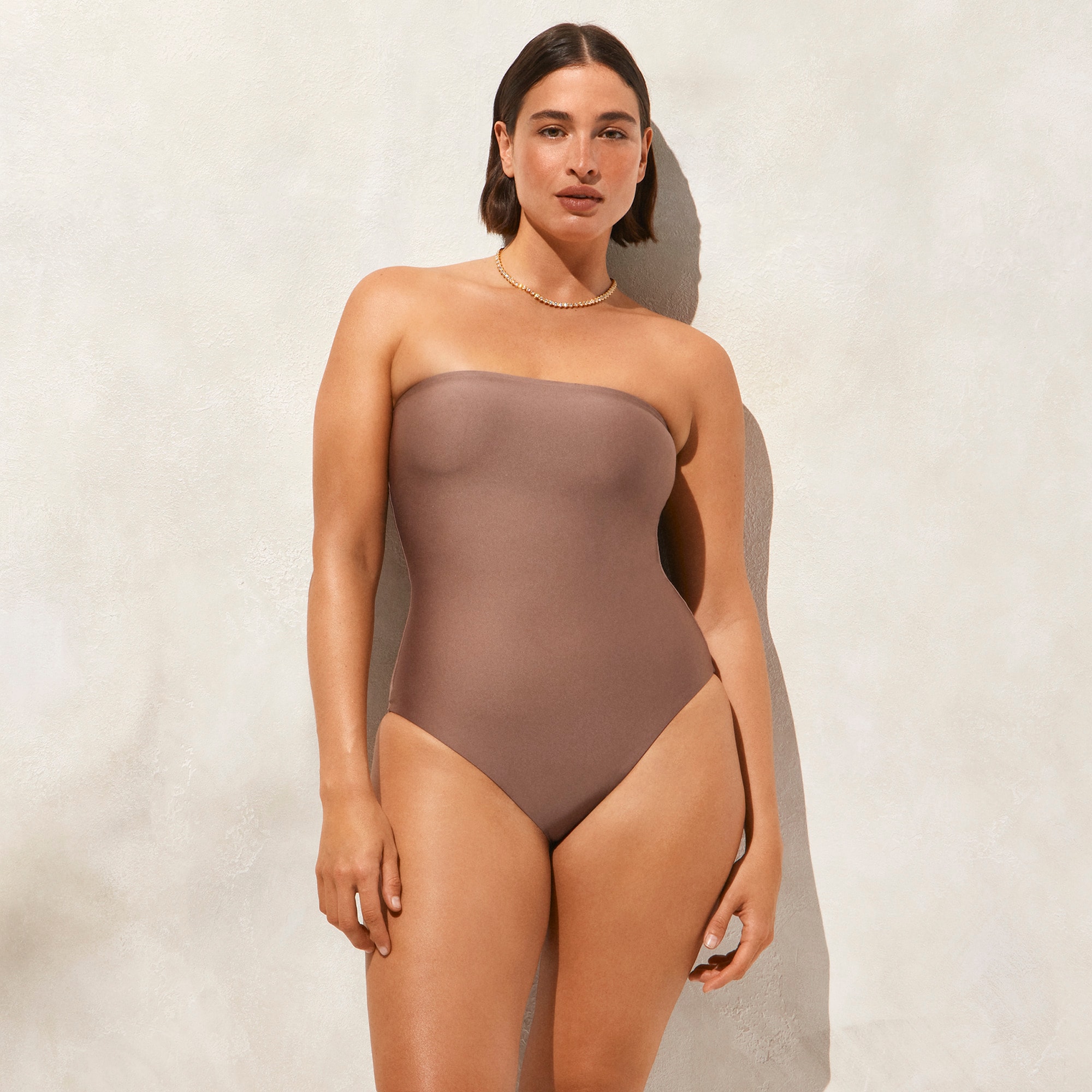 womens Gemma bandeau one-piece in Classic Sculpt&trade;