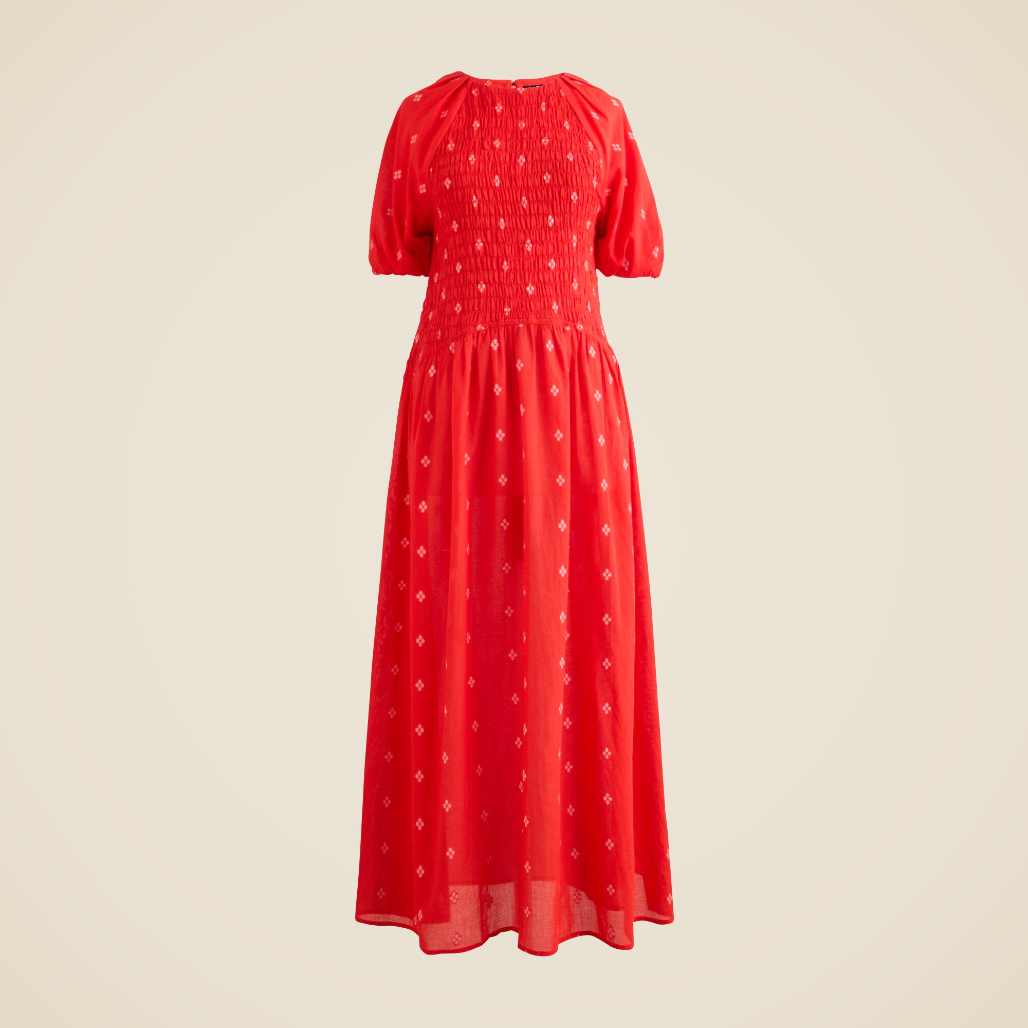 Meadow dress in cotton poplin