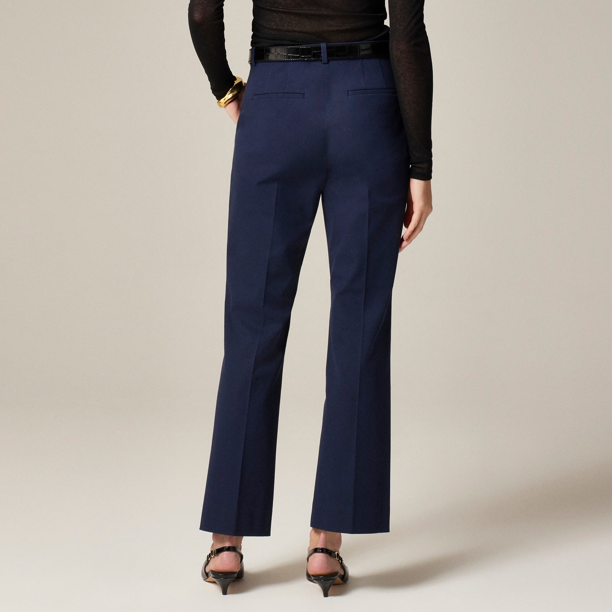 Kaya pant in bi-stretch cotton blend