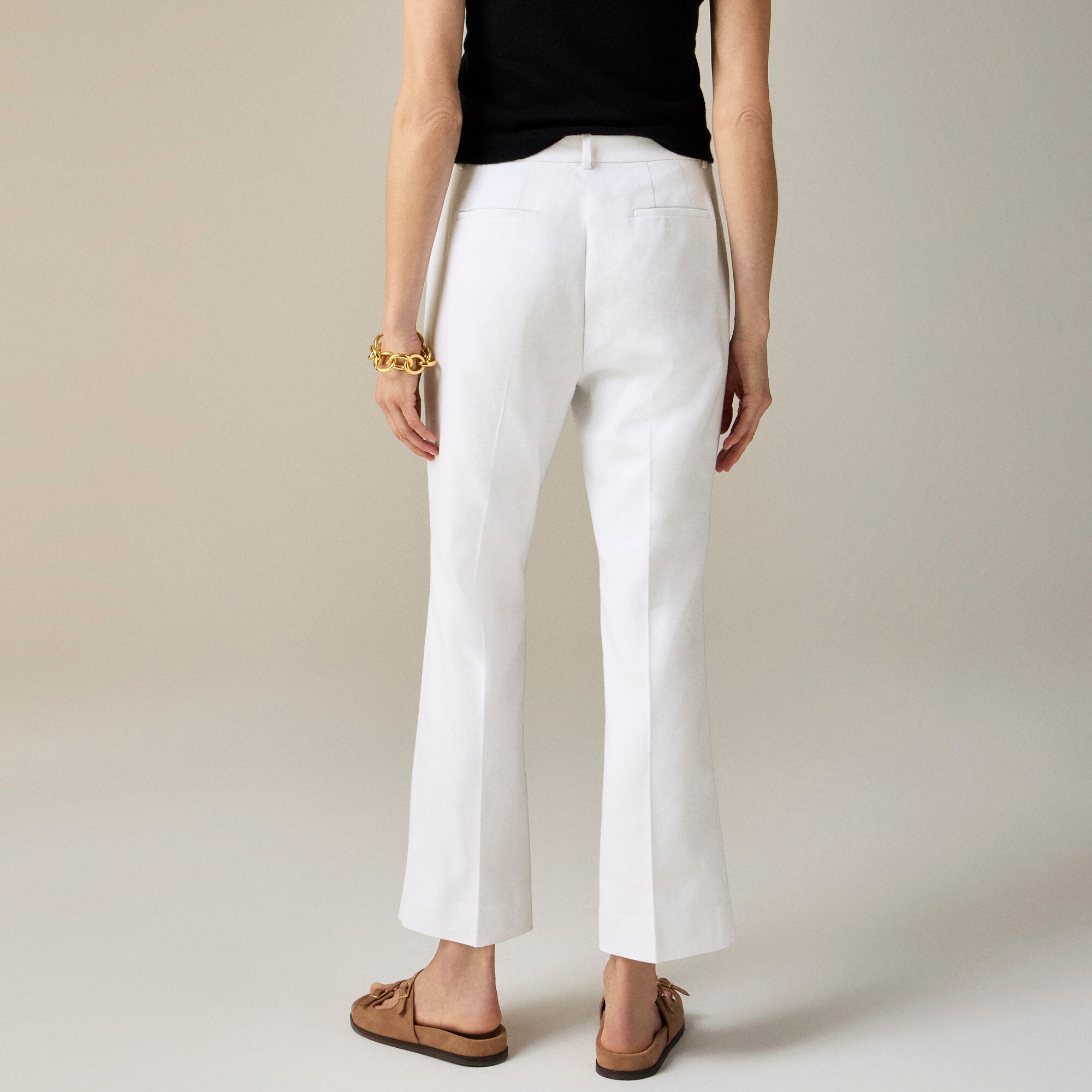 Kaya pant in stretch linen blend