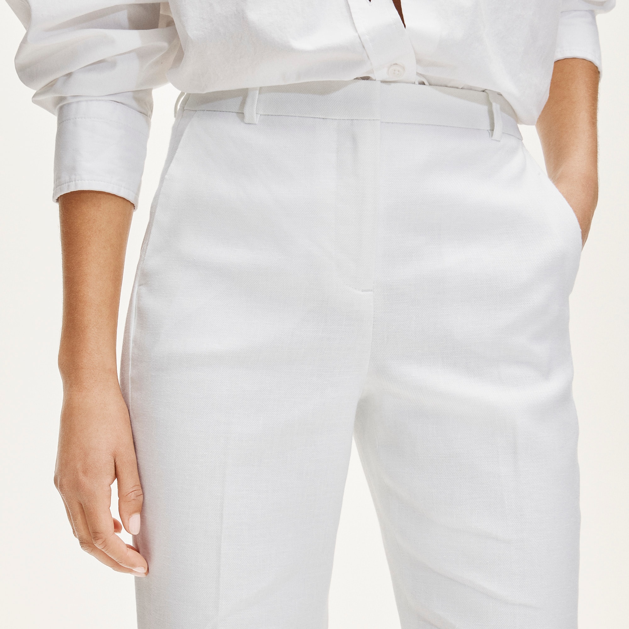 Kaya pant in stretch linen blend