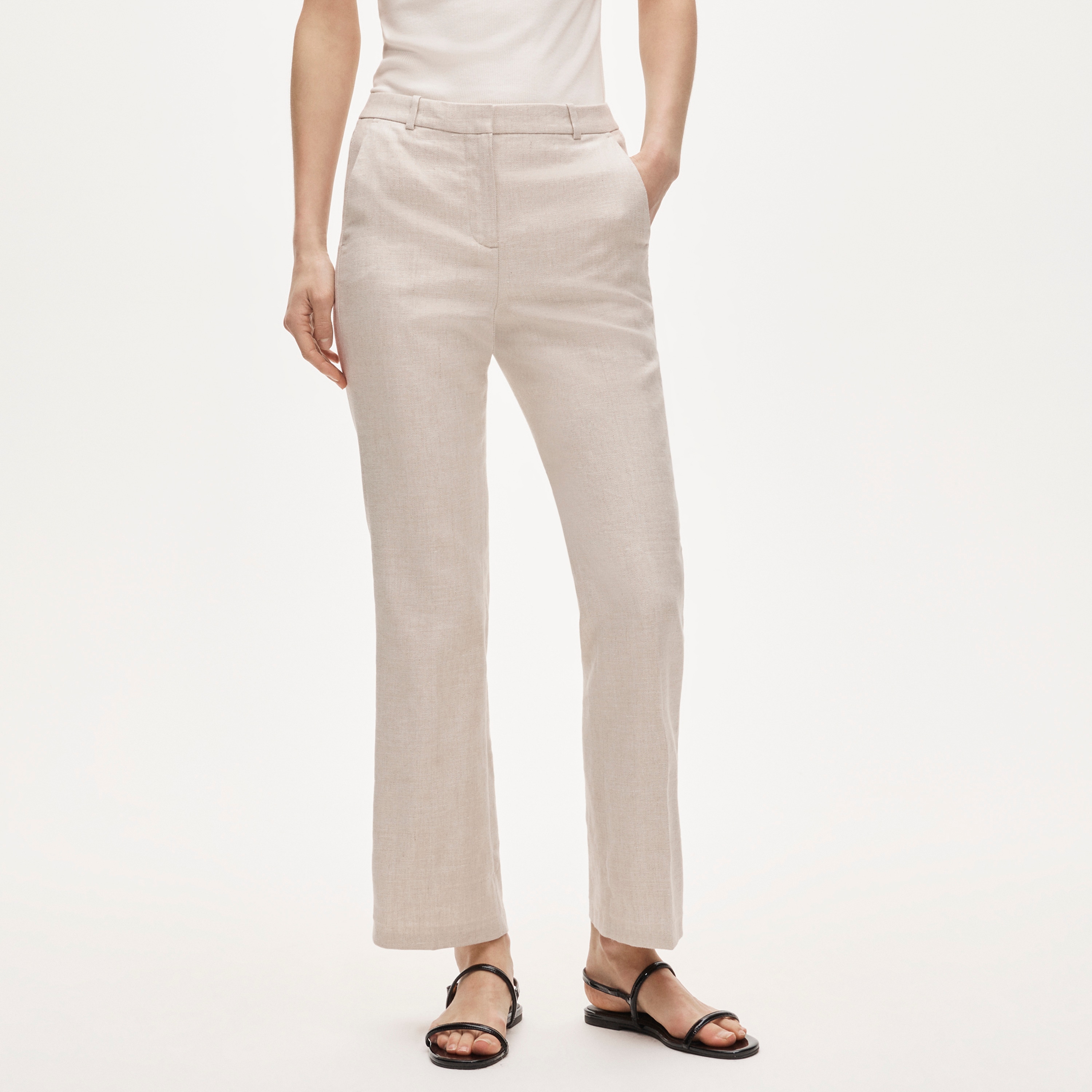 Kaya pant in stretch linen blend