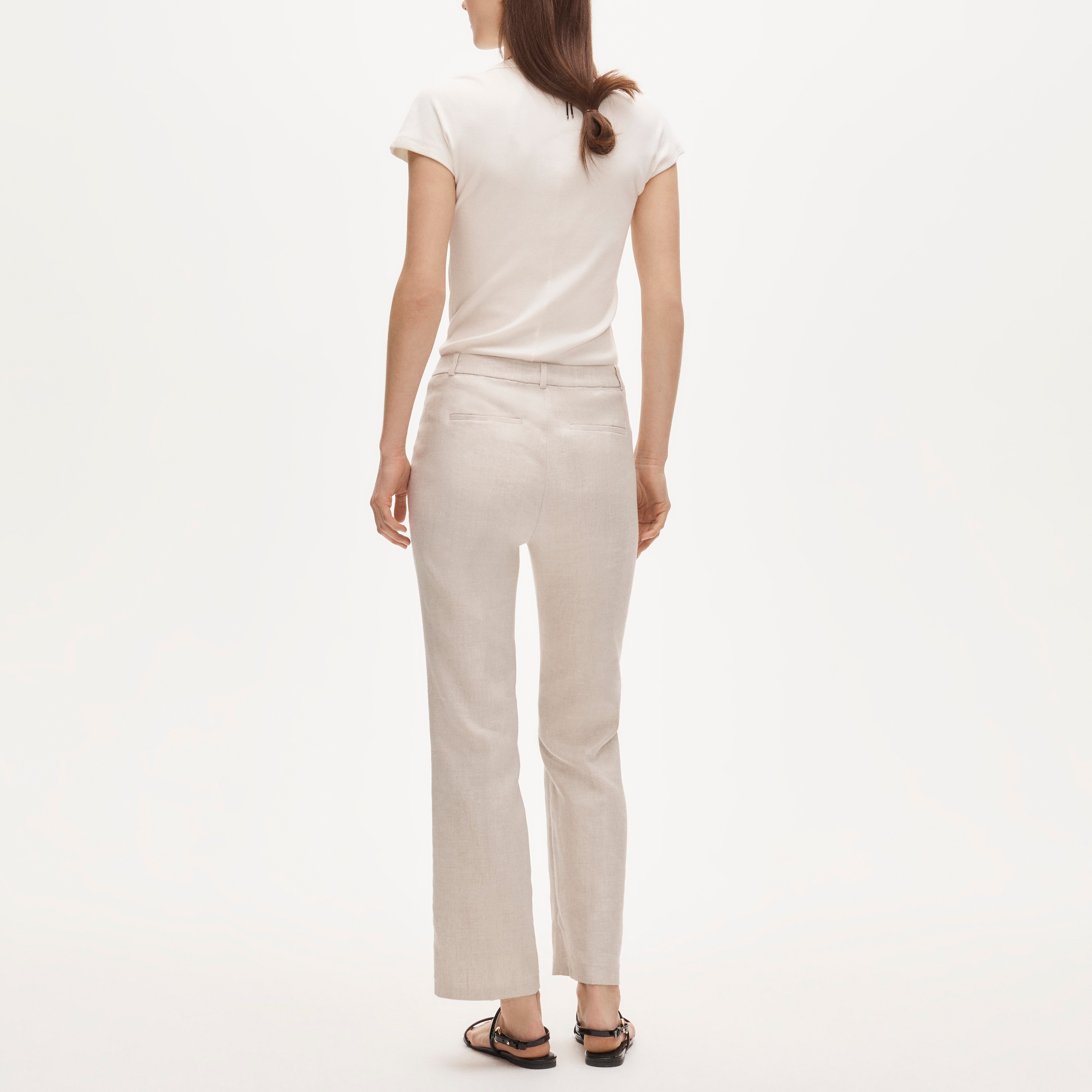 Kaya pant in stretch linen blend