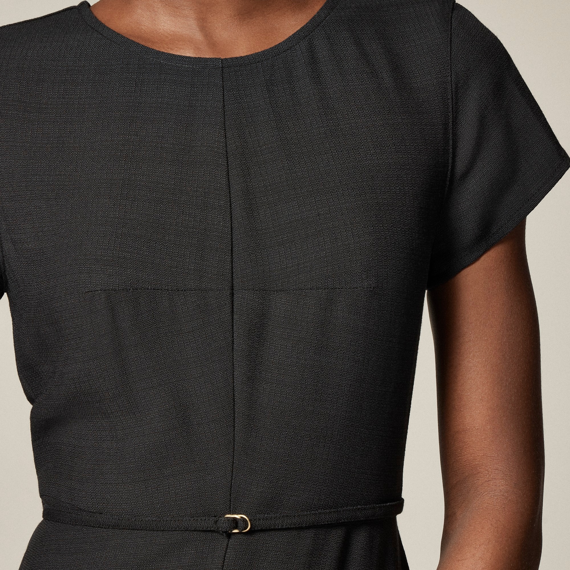 Mathilde dress in luster canvas - image 3