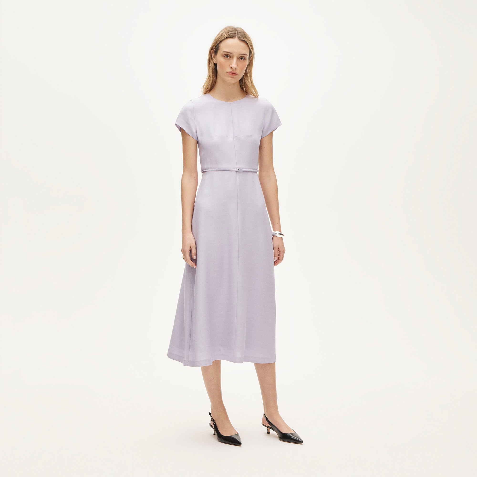 womens Mathilde dress in luster canvas
