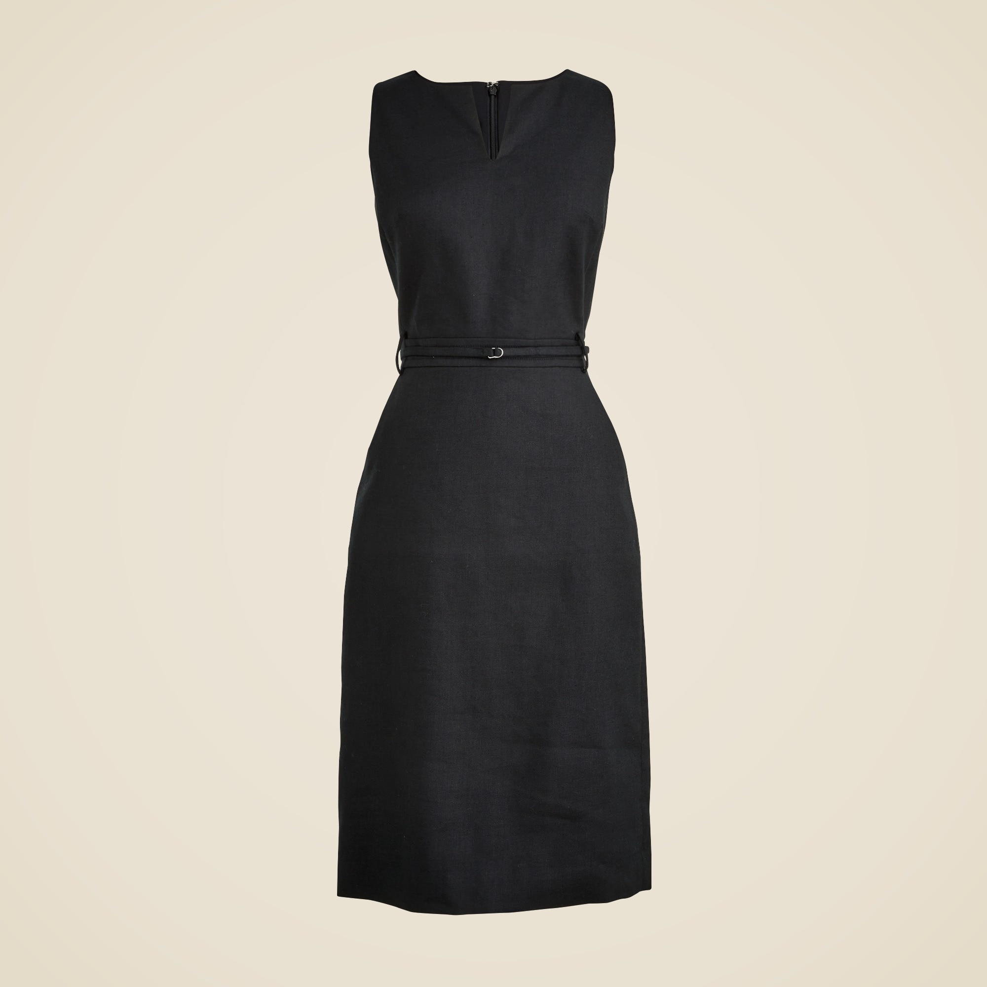Tall Executive dress in stretch linen blend