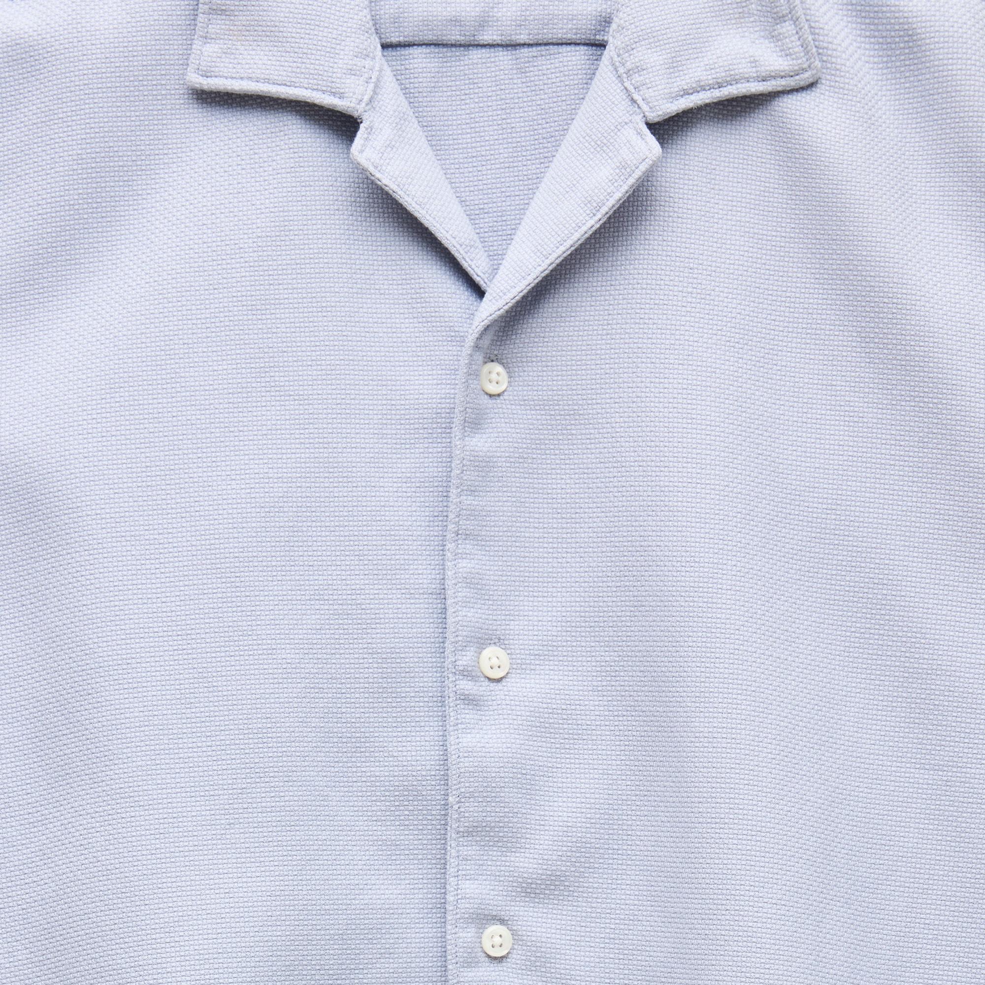 ジョンホワイト作　キュウピー Short-sleeve Cotton Dobby Camp-collar Shirt For Men | J.Crew