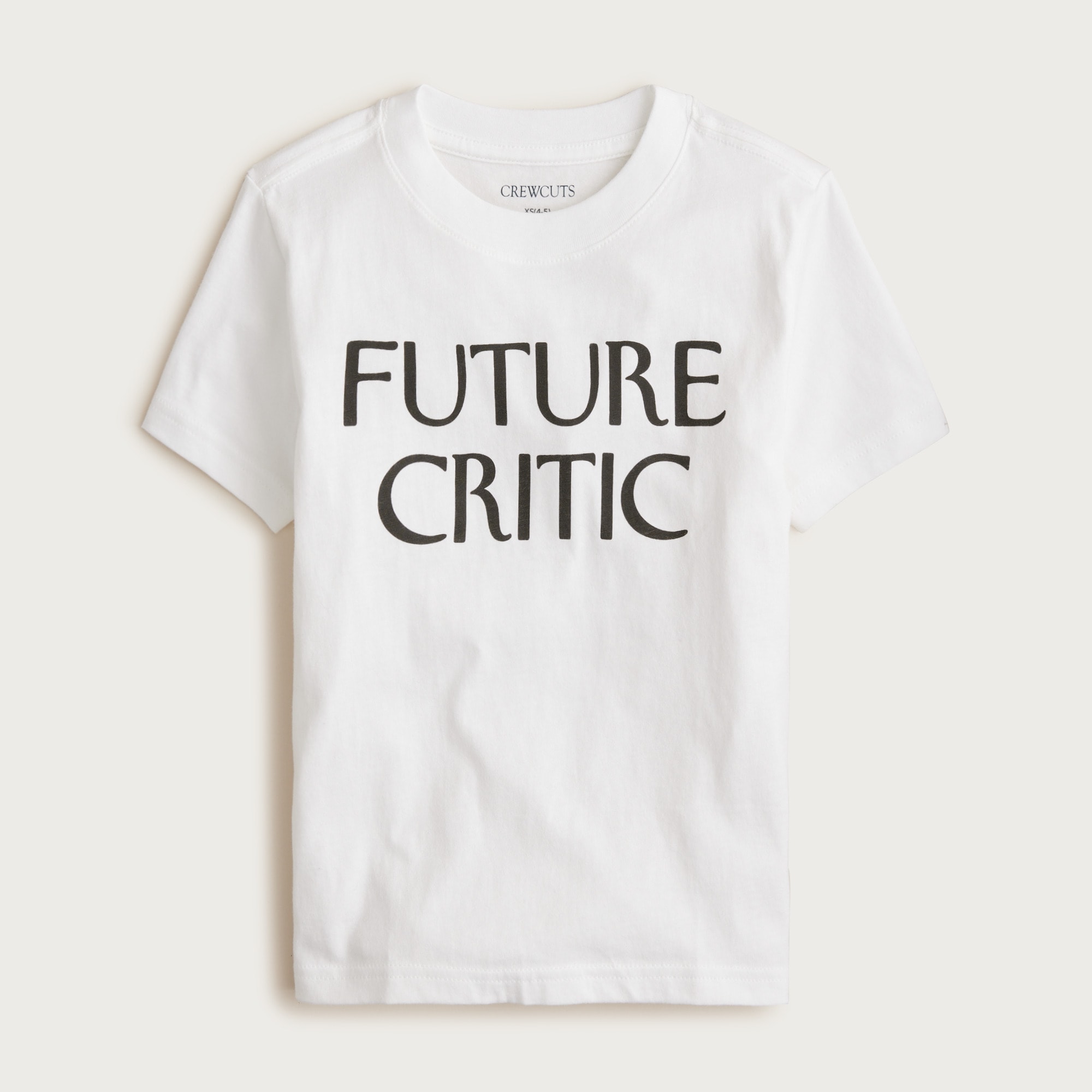 boys Limited-edition The New Yorker X Crewcuts "Future critic" graphic T-shirt