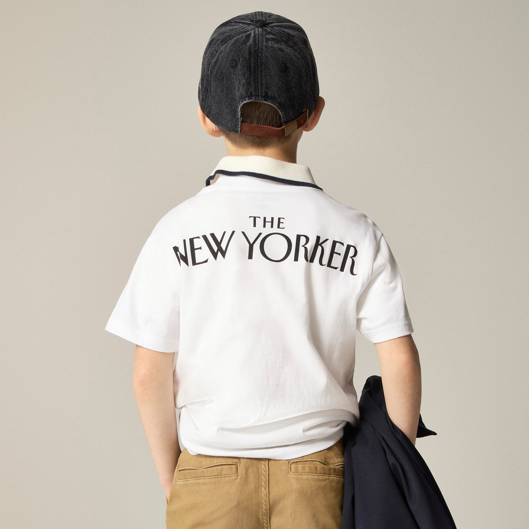 Limited-edition The New Yorker X Crewcuts "Future critic" graphic T-shirt