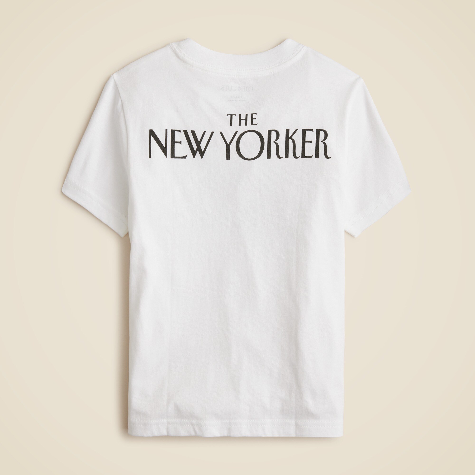 Limited-edition The New Yorker X Crewcuts "Talk of the Town" graphic T-shirt