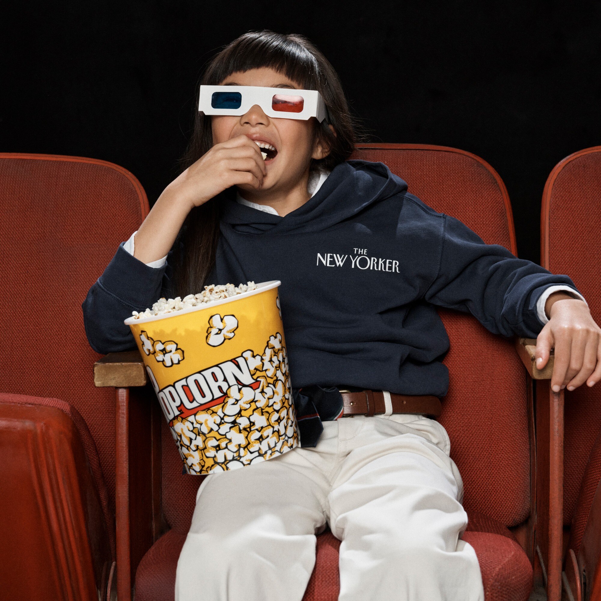 boys Limited-edition The New Yorker X Crewcuts graphic hoodie