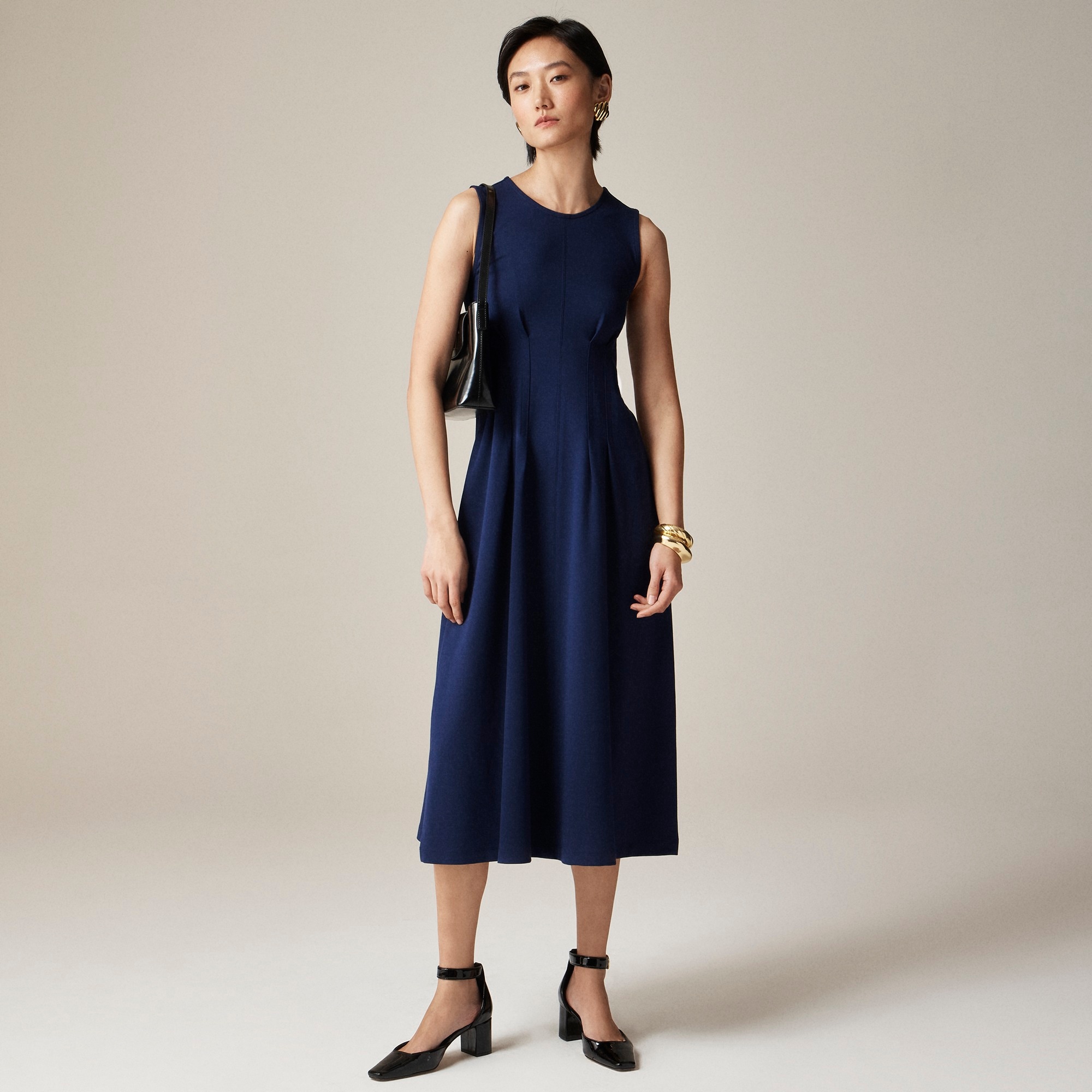womens Nadia dress in ponte