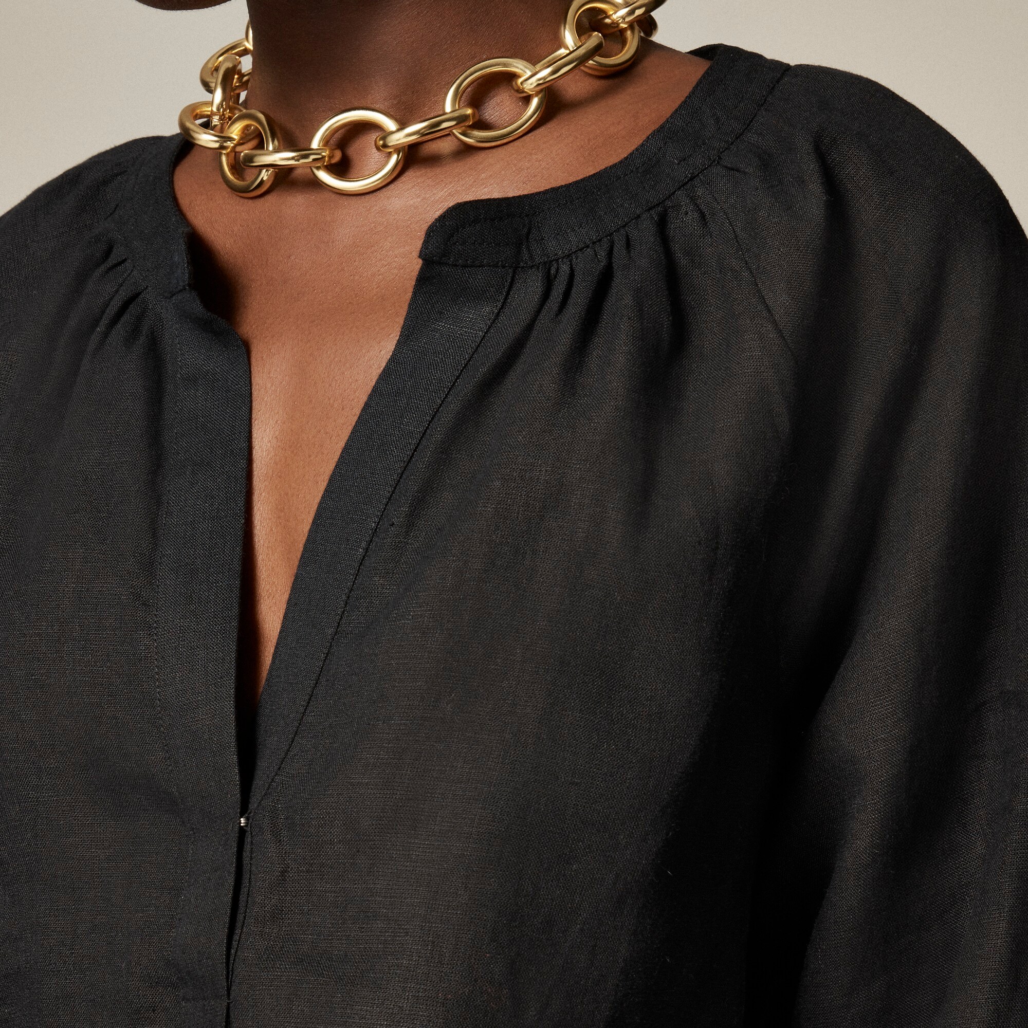 Cabana top in linen - image 4
