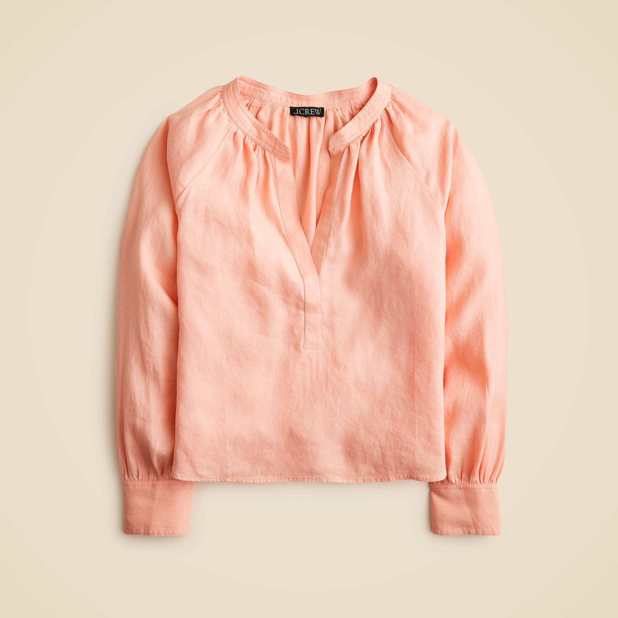 womens Cabana top in linen