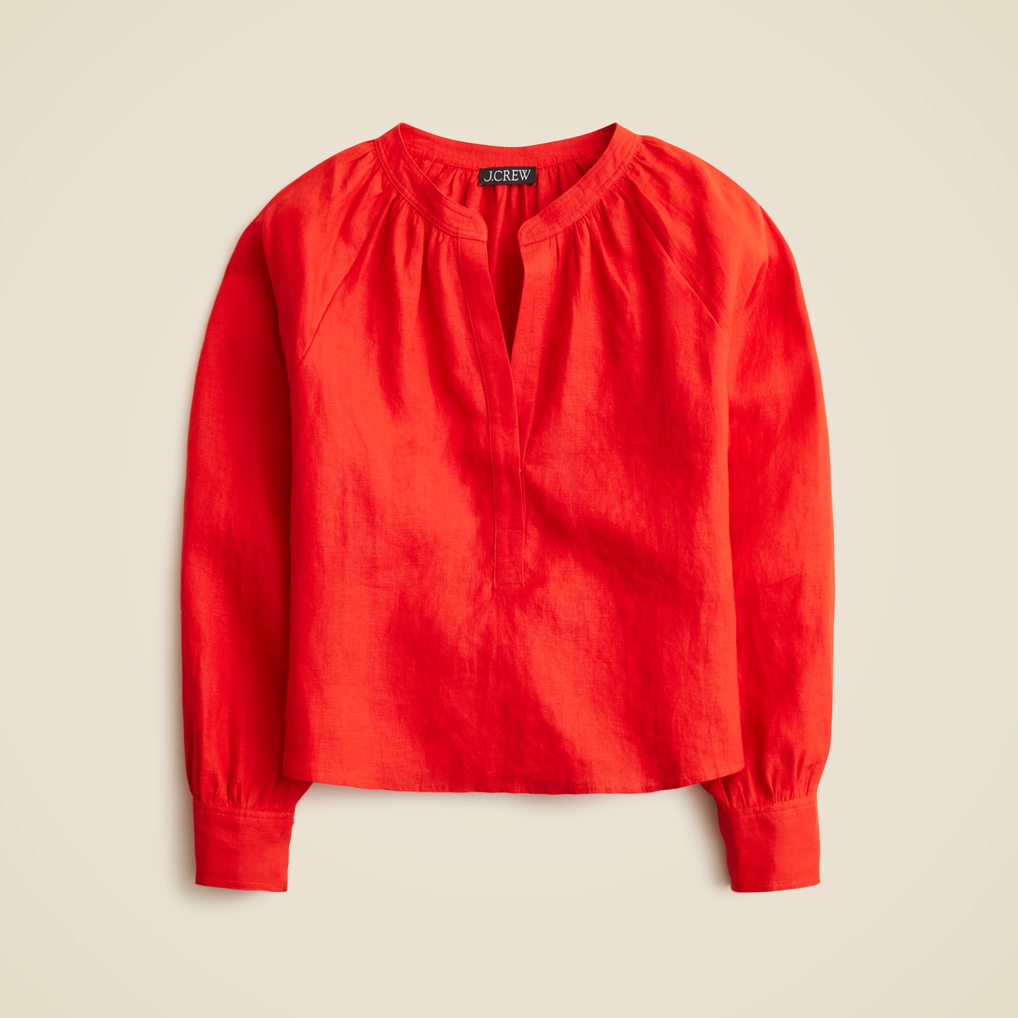 womens Cabana top in linen