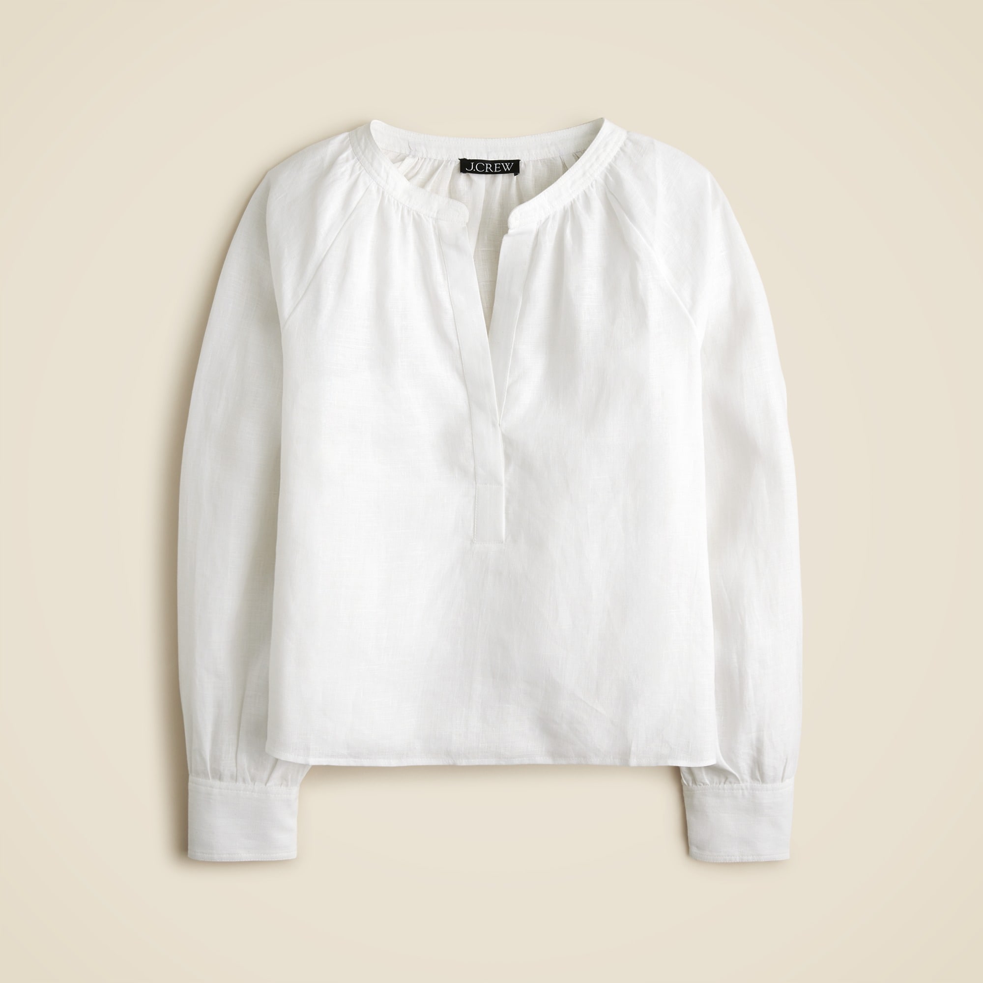 womens Cabana top in linen