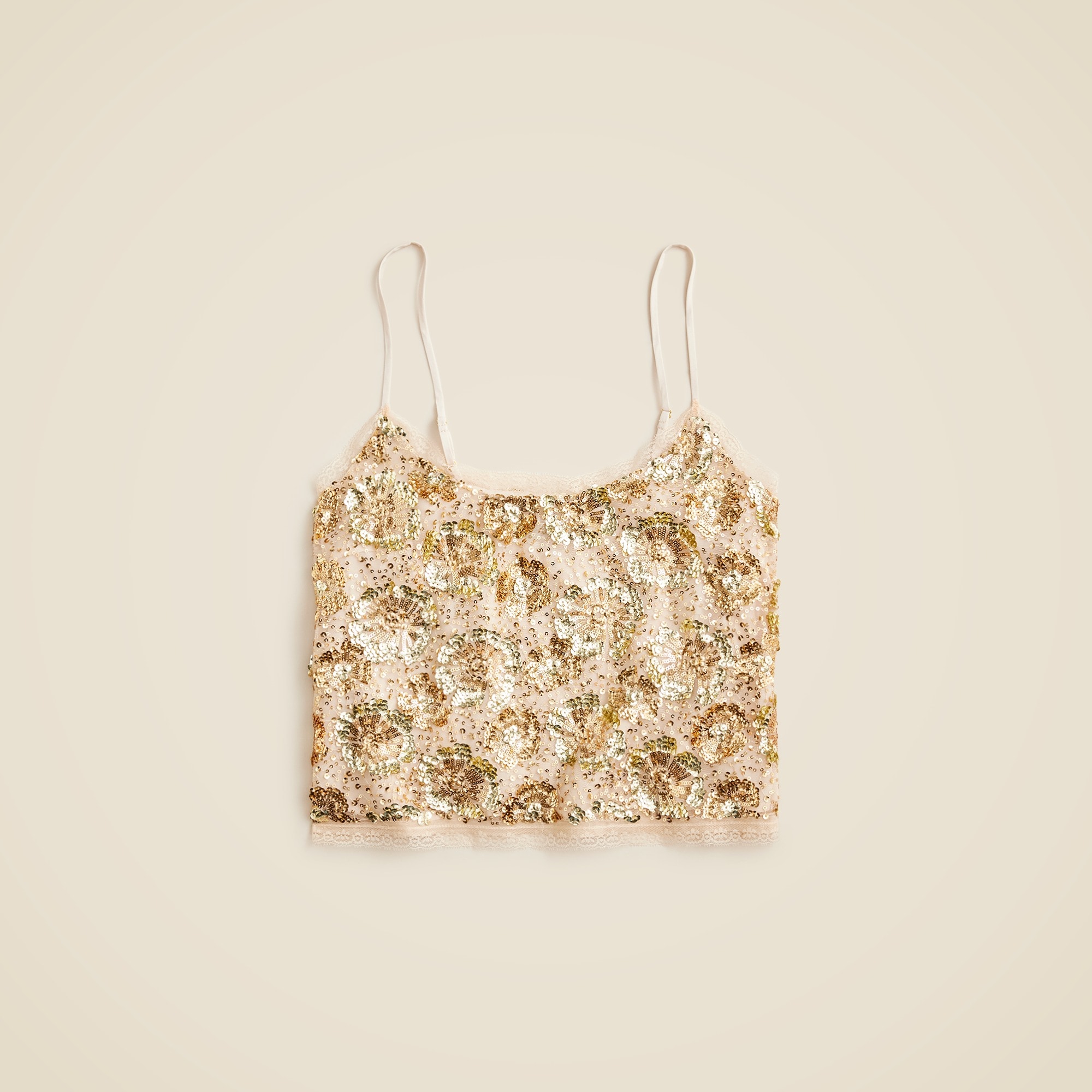 Collection Sequin-embellished Camisole For Women | J.Crew