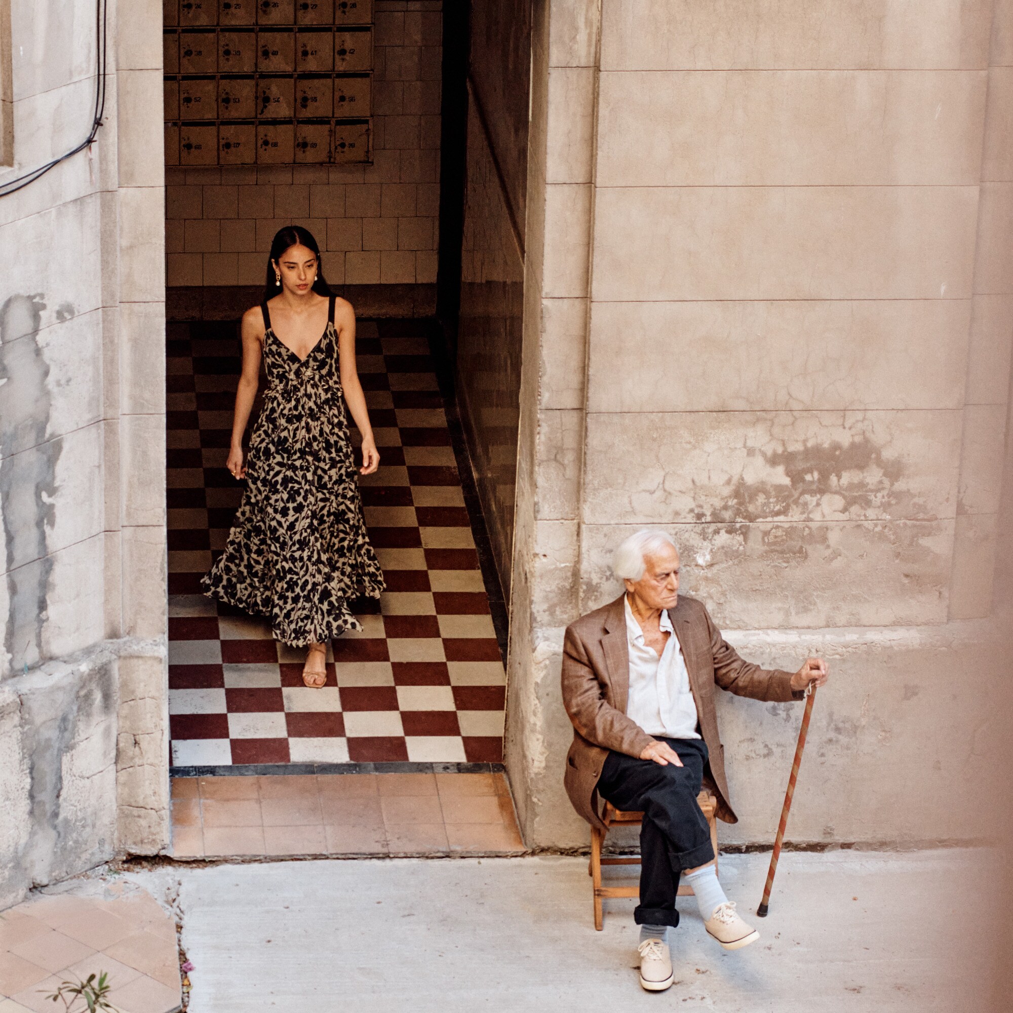 Collection Ruffle-trim Dress In Chiffon For Women | J.Crew