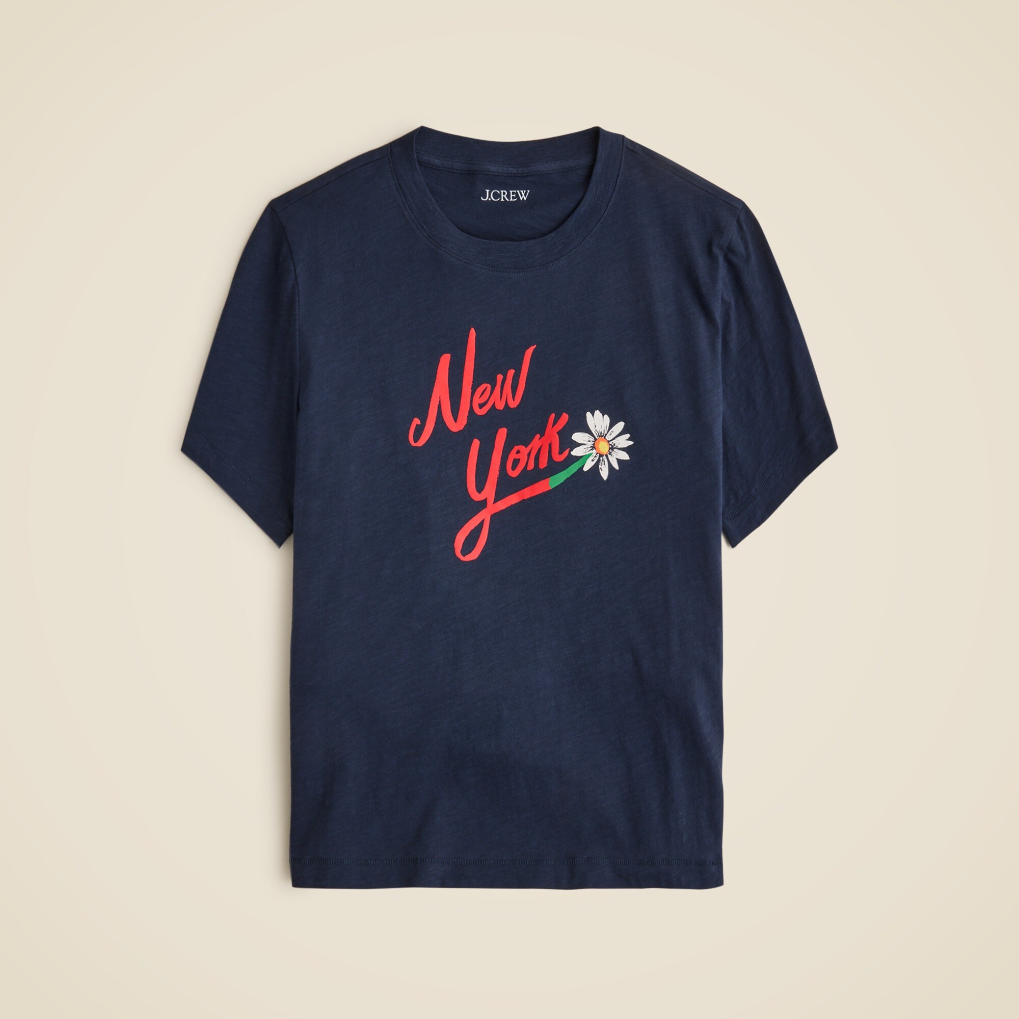  Classic-fit &quot;New York&quot; graphic T-shirt