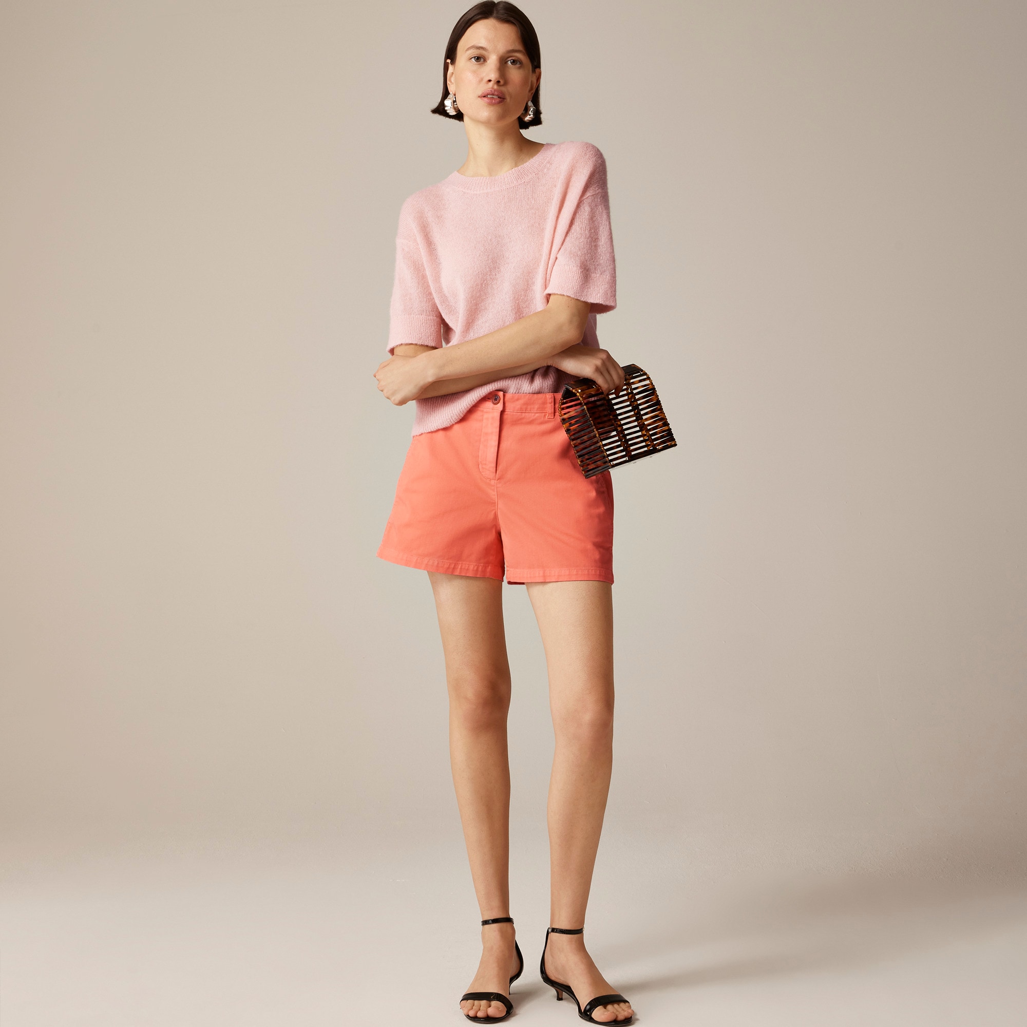 womens 4&quot; heritage chino short