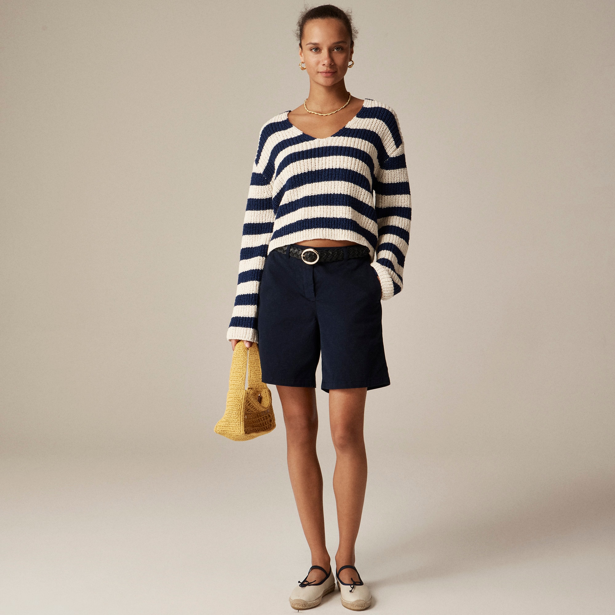womens 7&quot; heritage chino short