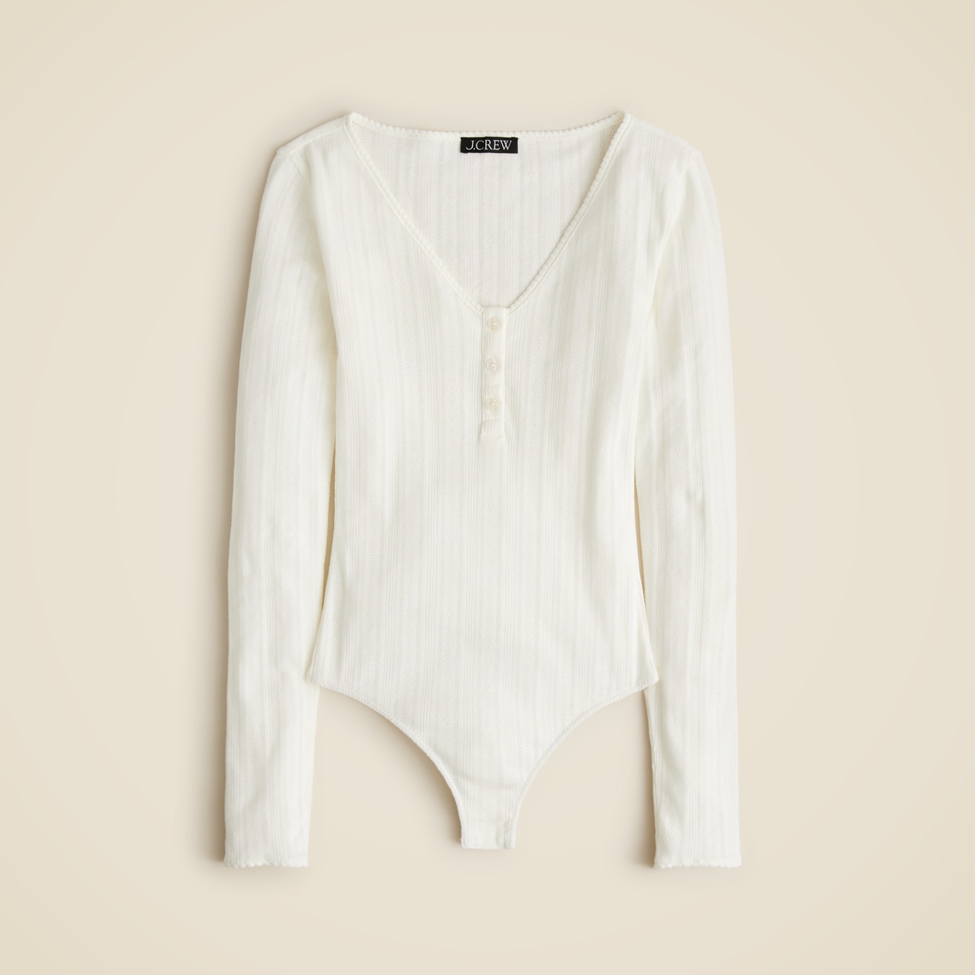  Pointelle bodysuit